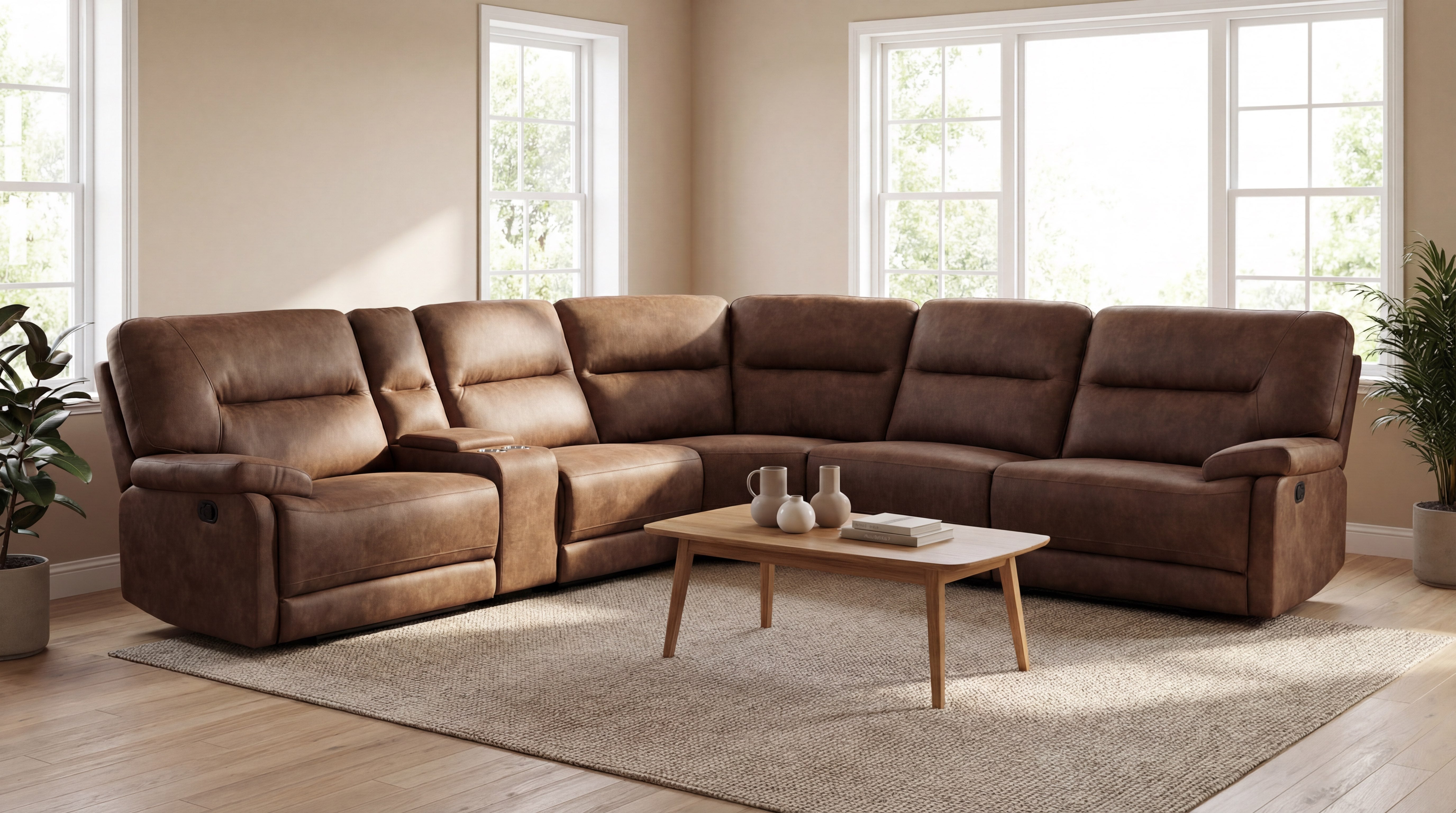 Cairo Manual Recliner Sofa