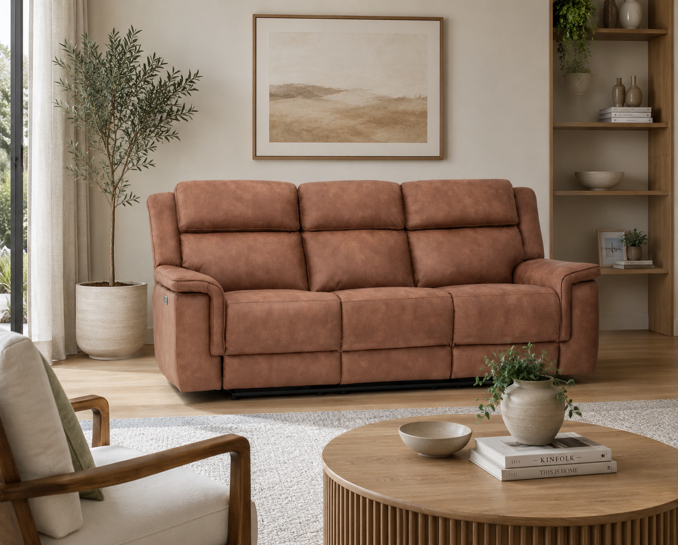 Coleman Electric Recliner Sofa