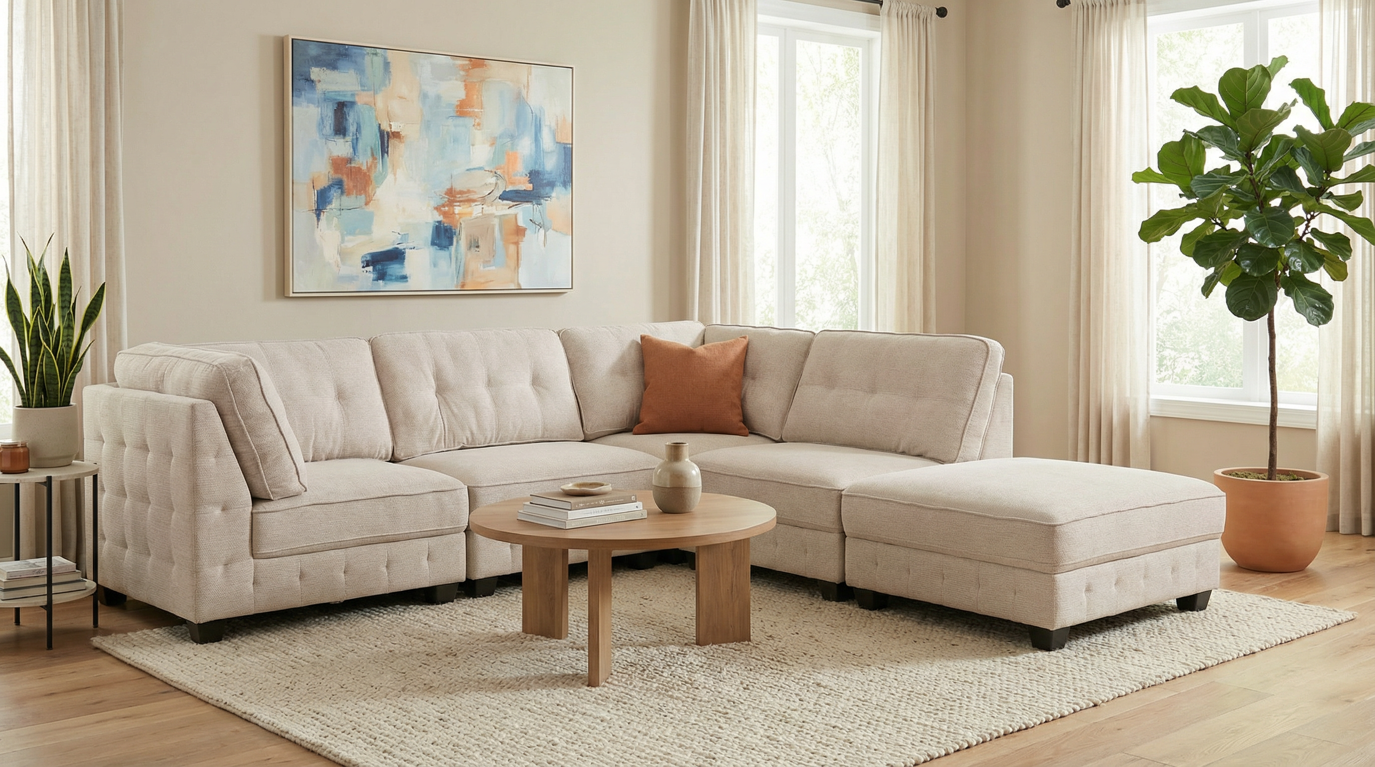 Geneva Corner Modular Chaise