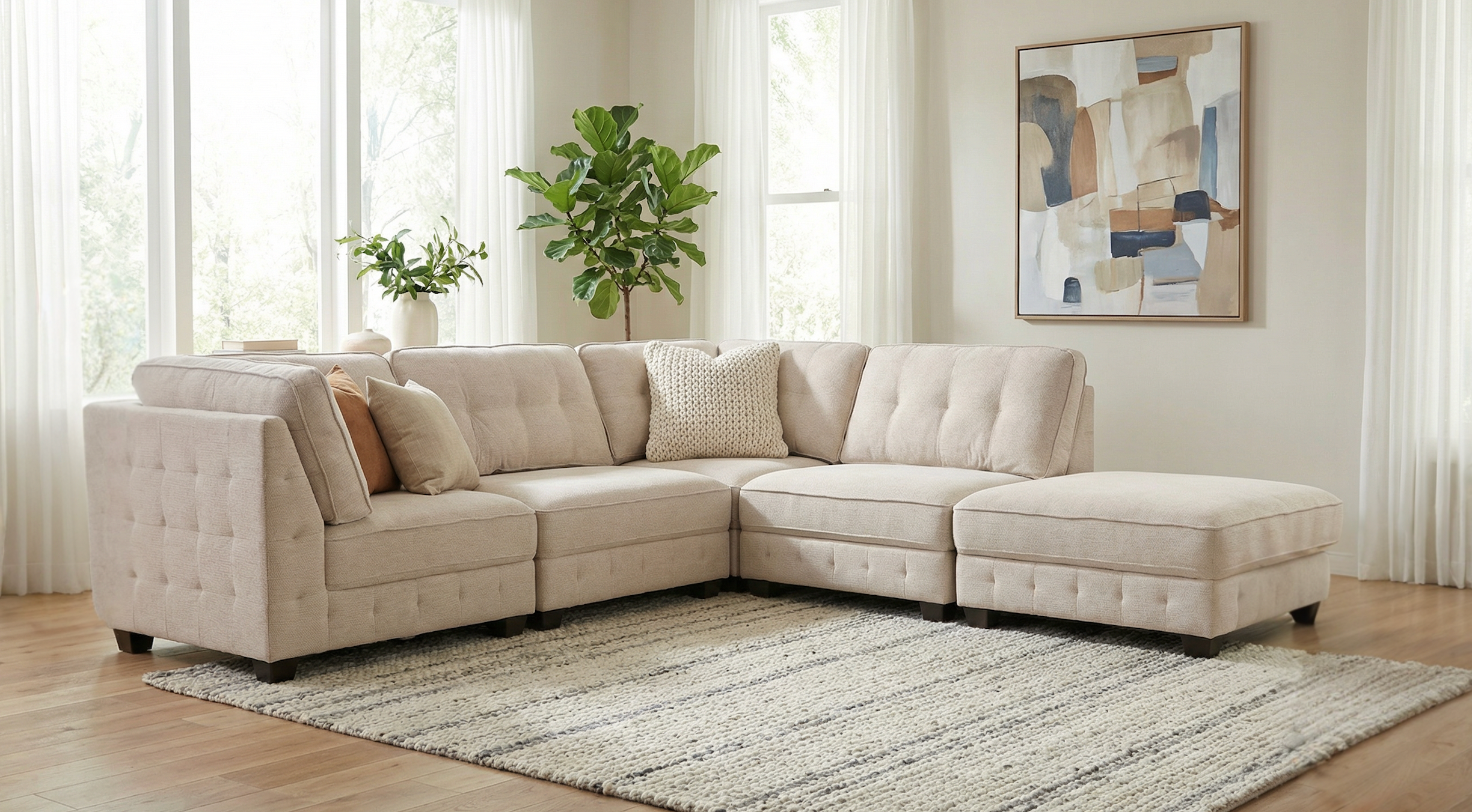 Geneva Corner Modular Chaise