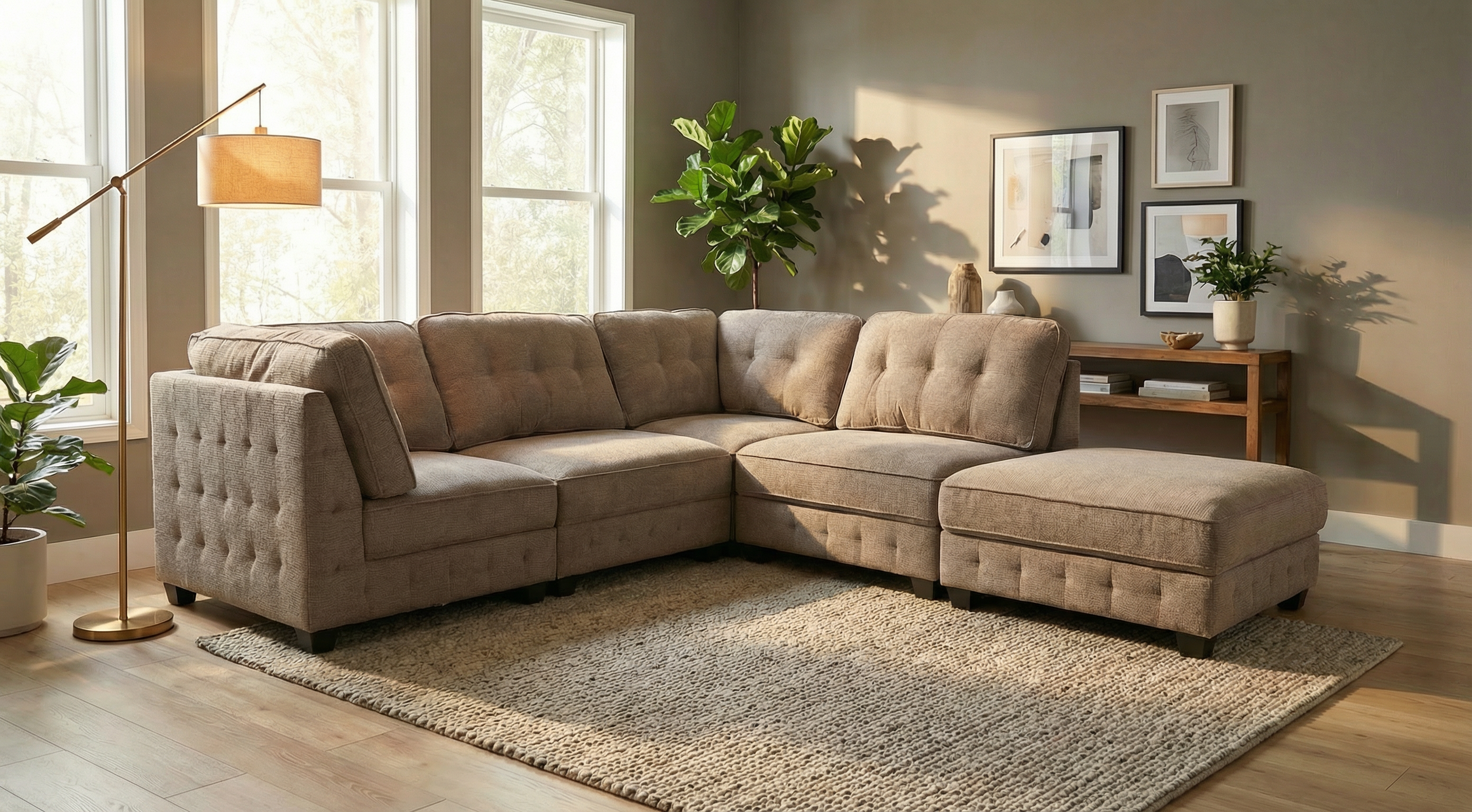 Geneva Corner Modular Chaise