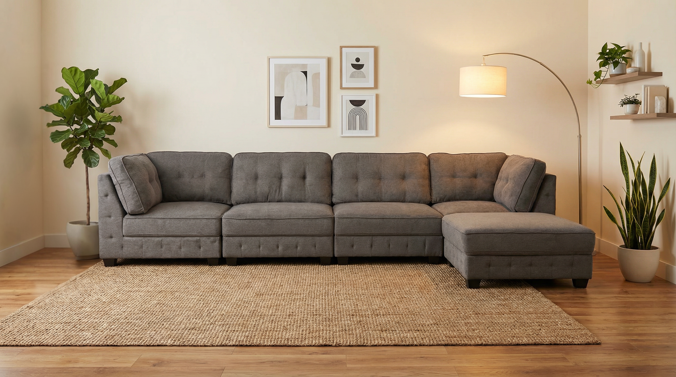 Geneva Corner Modular Chaise