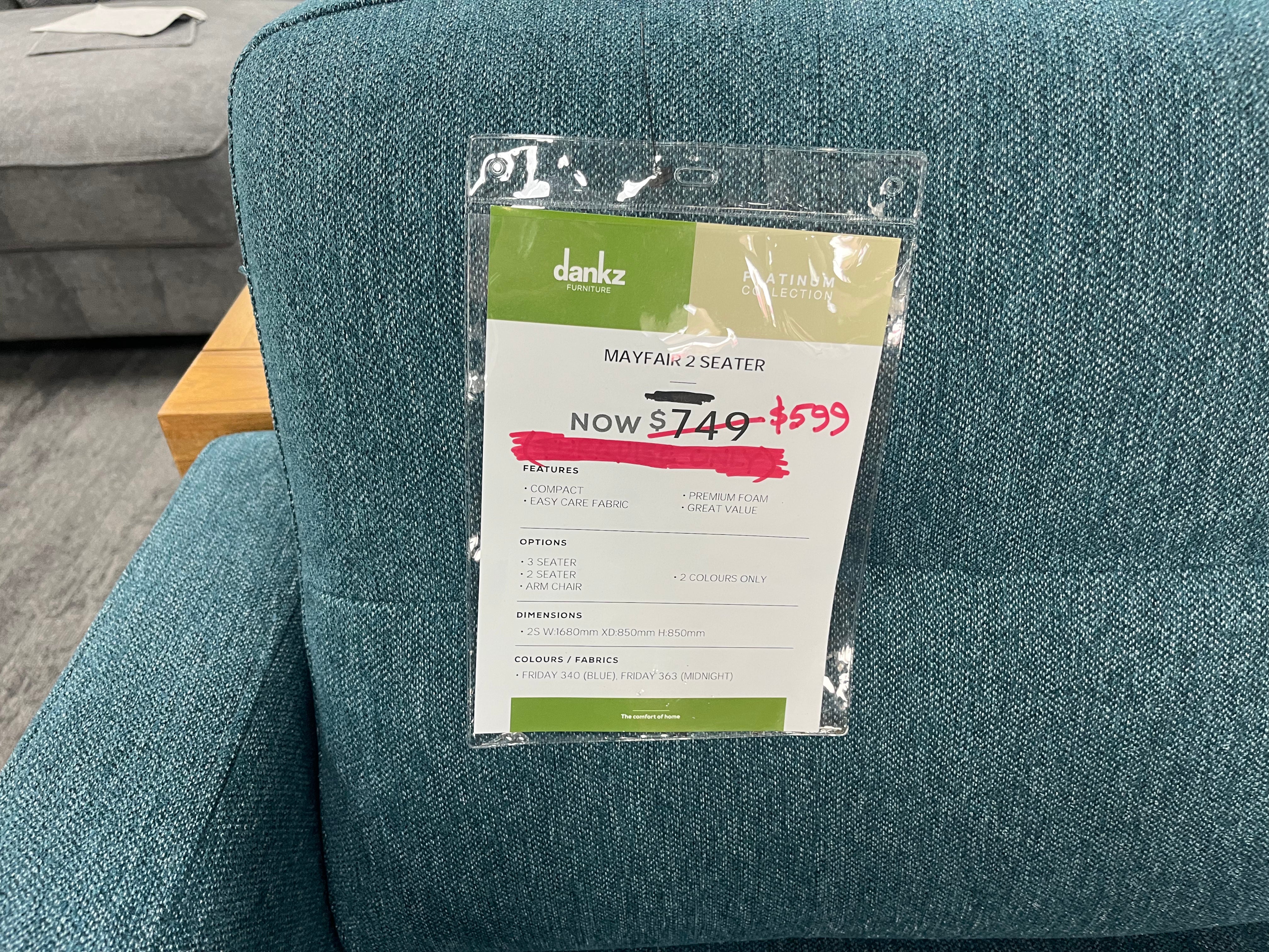 Mayfair 2 Seater & Armchair (Midland)