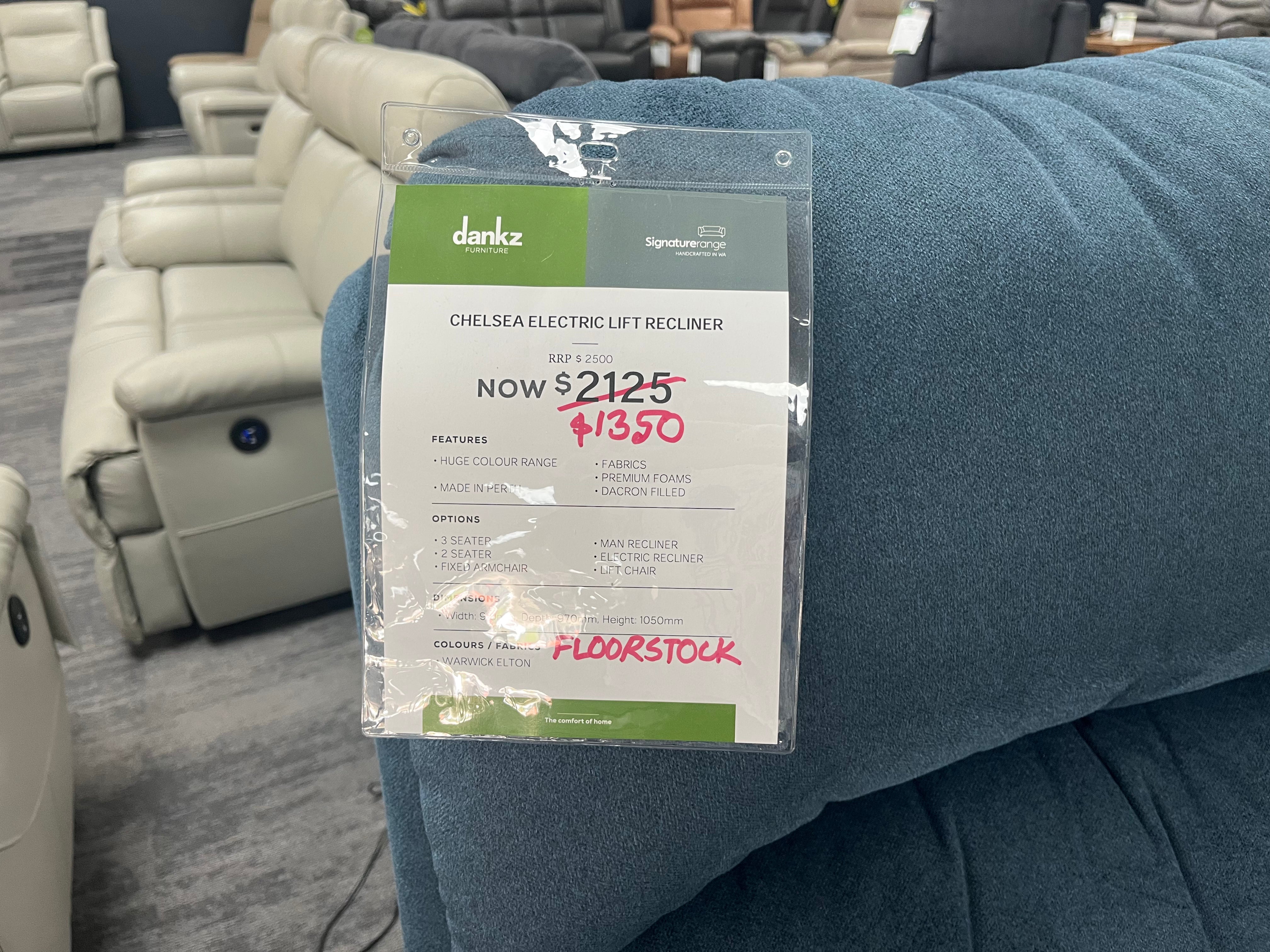 Chelsea Lift Recliner (Willeton)