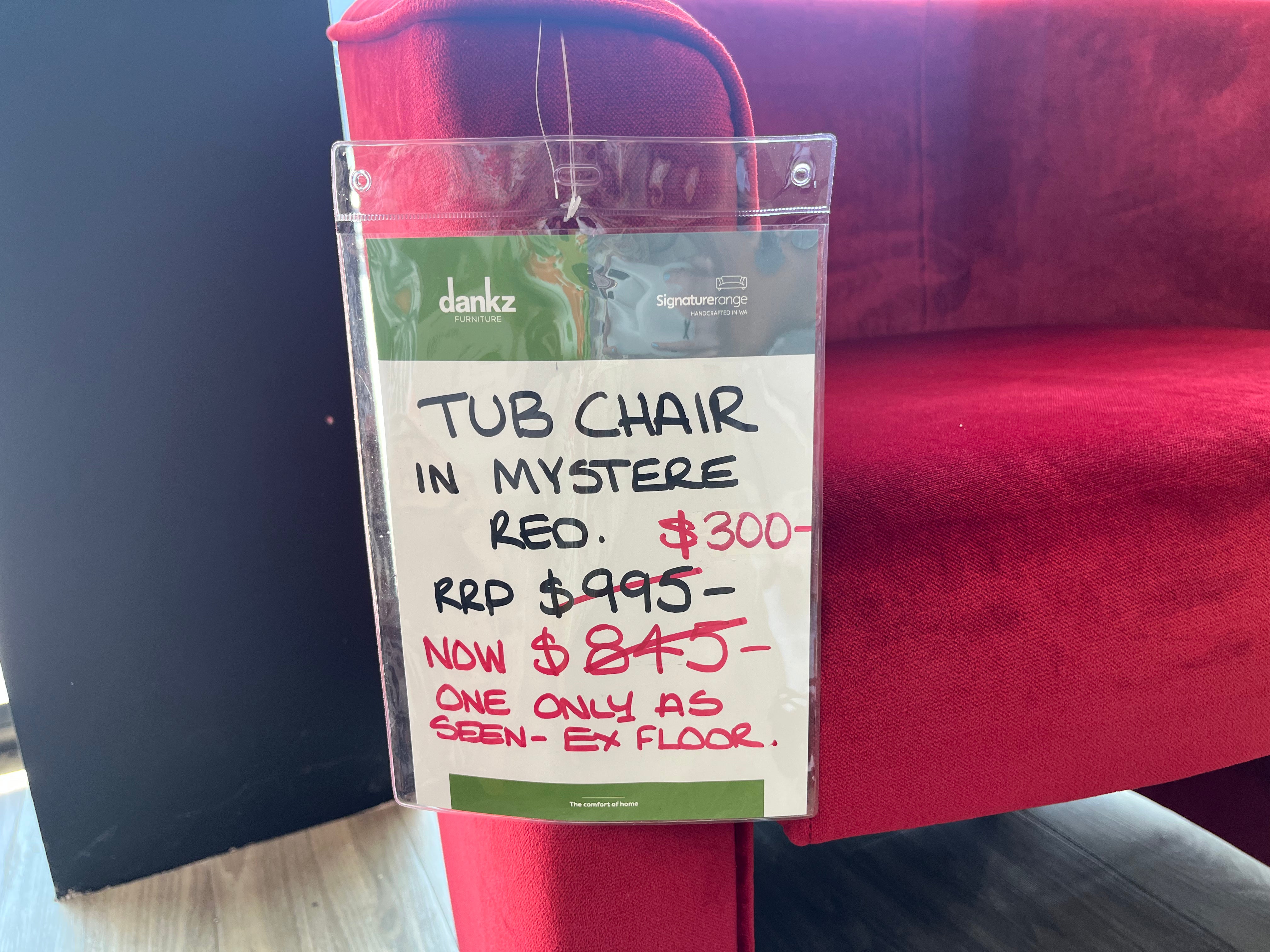 Tub Chair (Joondalup)