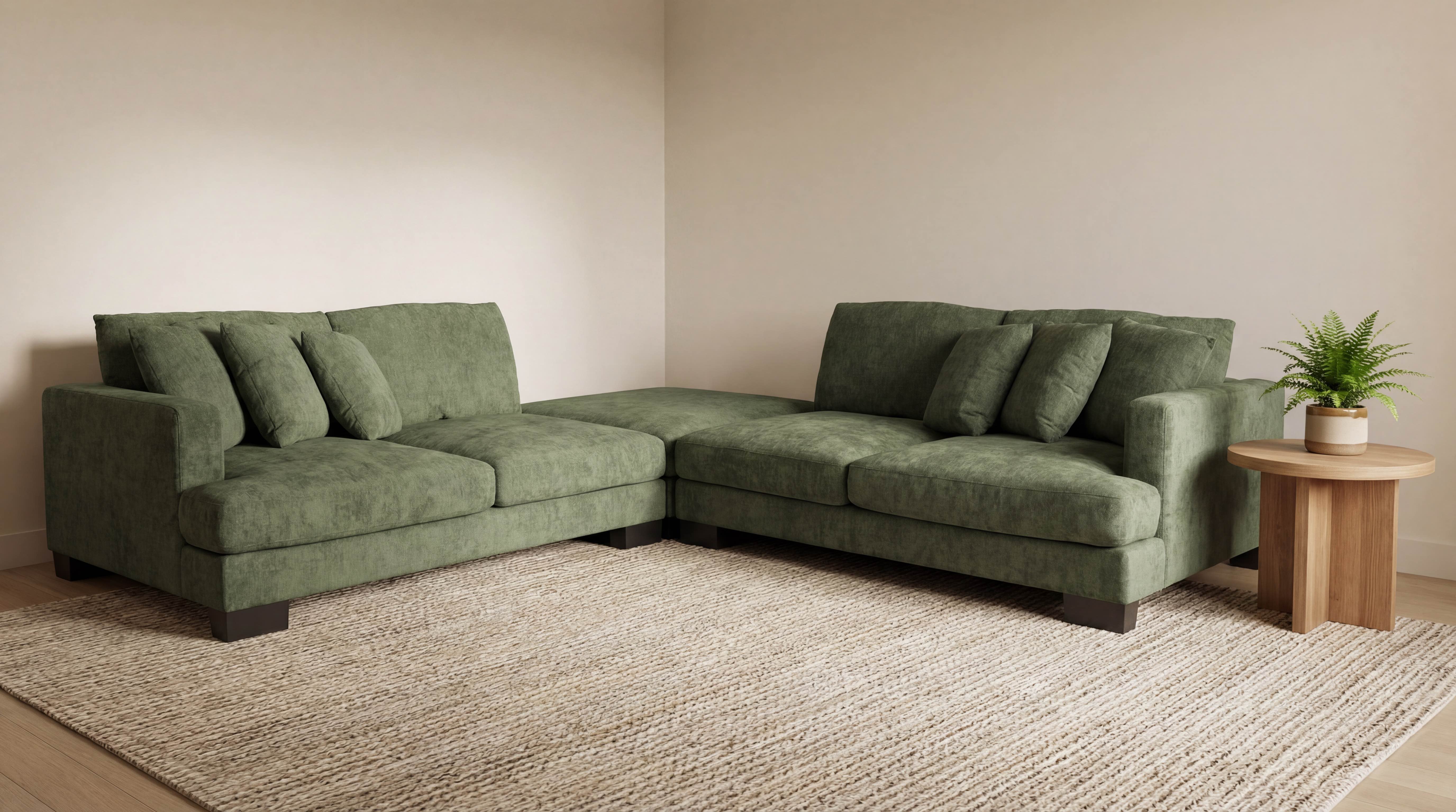 Jumbuck 4 Seater Sofa & Ottoman