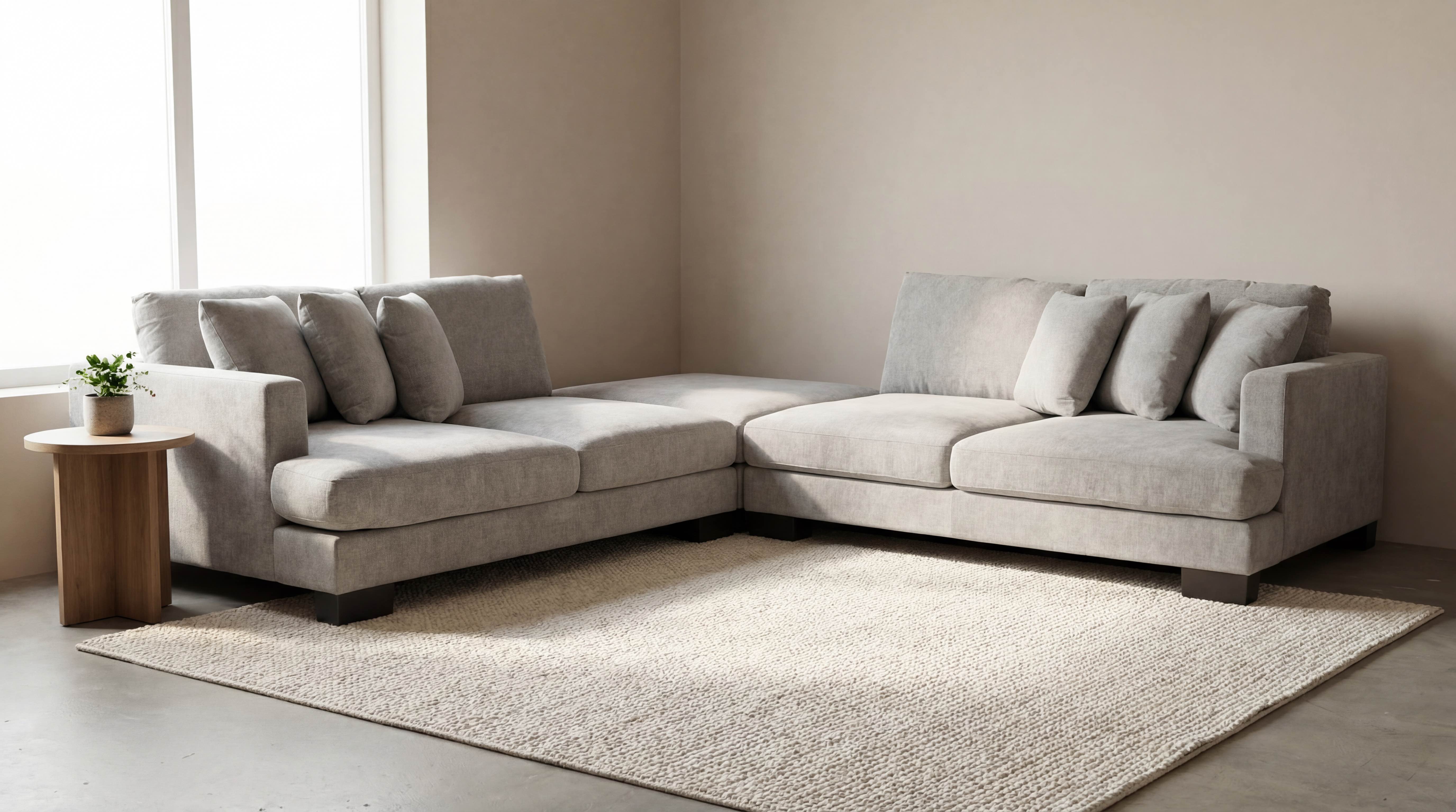 Jumbuck 4 Seater Sofa & Ottoman