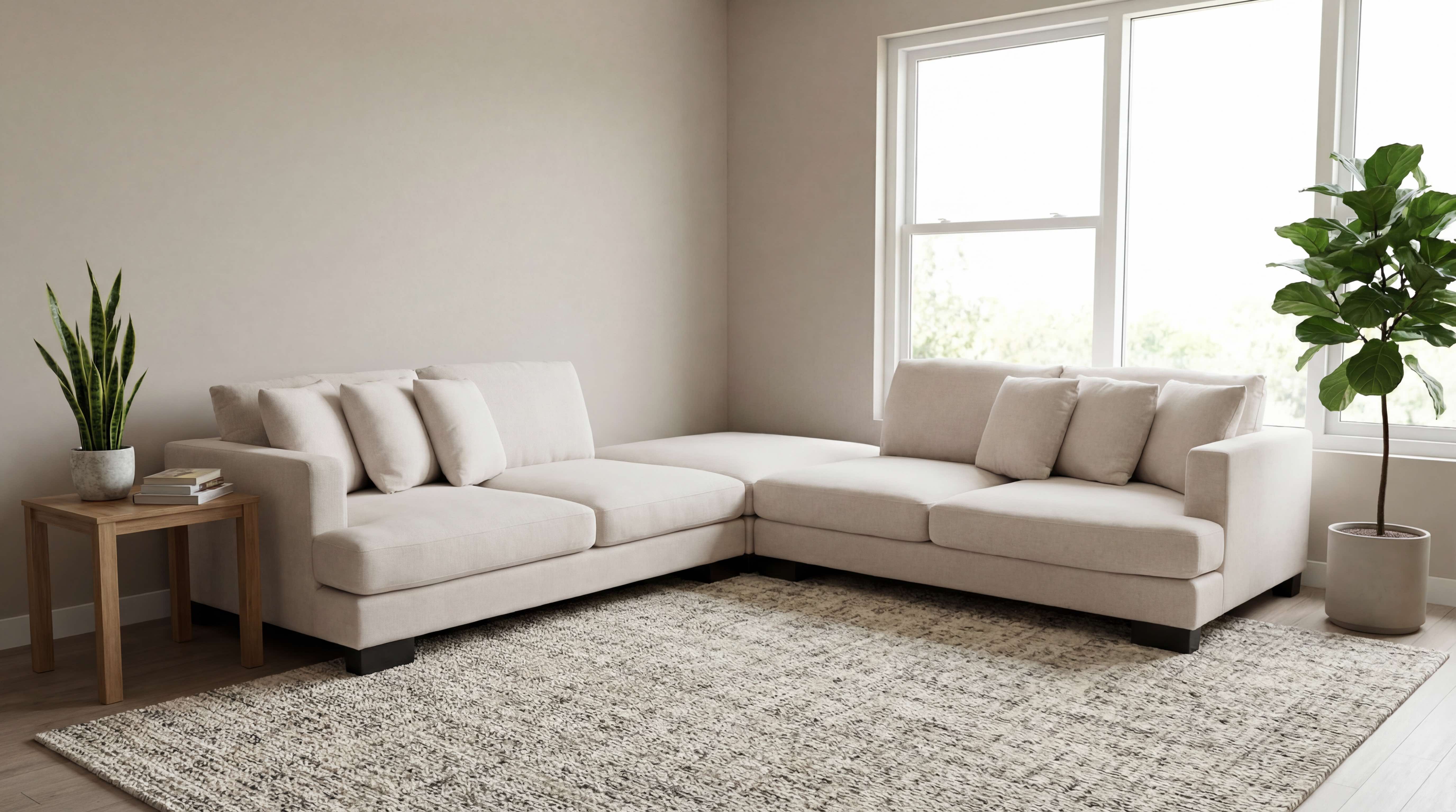 Jumbuck 4 Seater Sofa & Ottoman