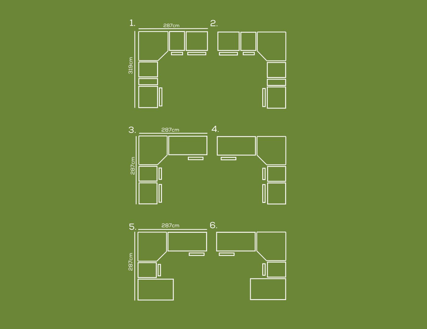 Lunar Chaise / Corner Modular Sofa