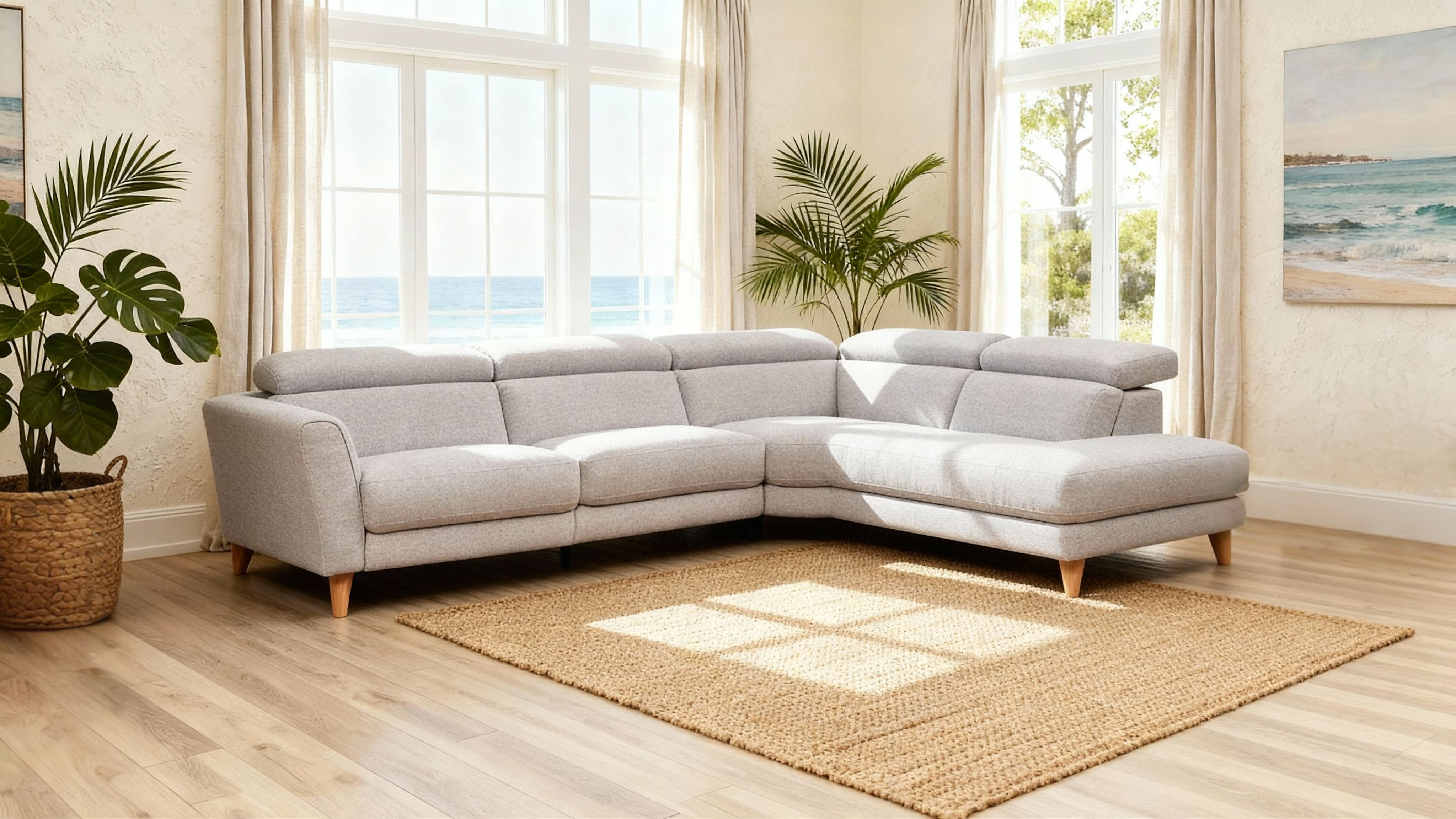 Lunar Chaise / Corner Modular Sofa