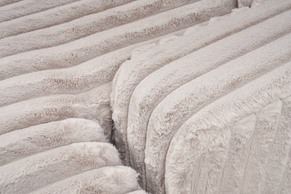 Temptation Chaise Sofa 2 Piece 4 seater