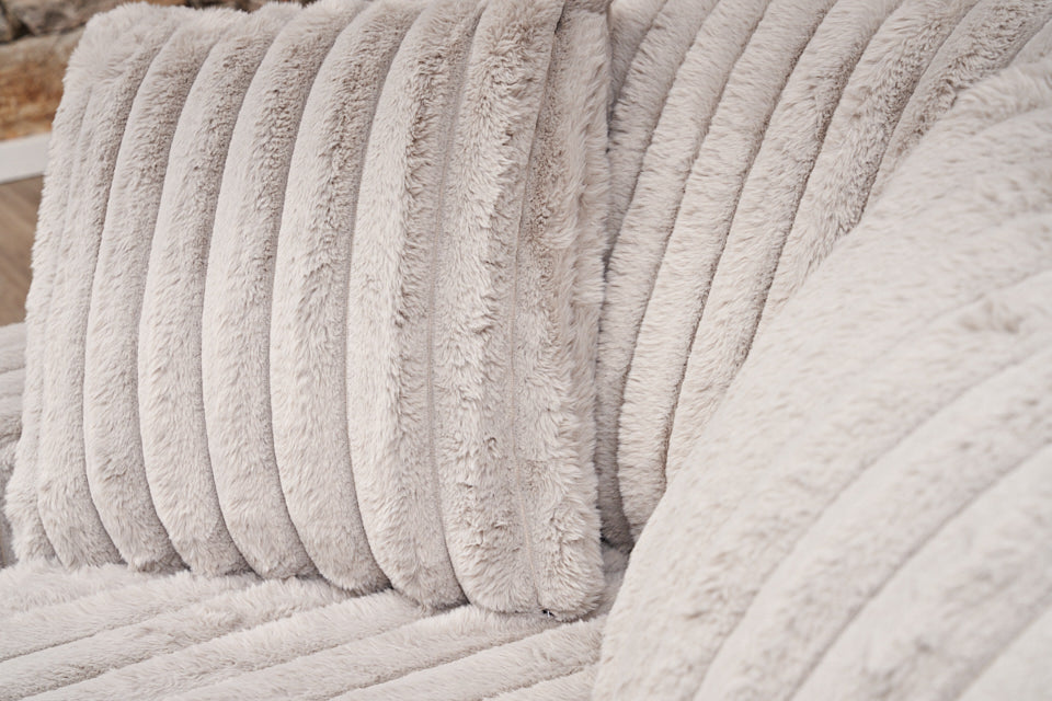 Temptation Chaise Sofa 2 Piece 4 seater