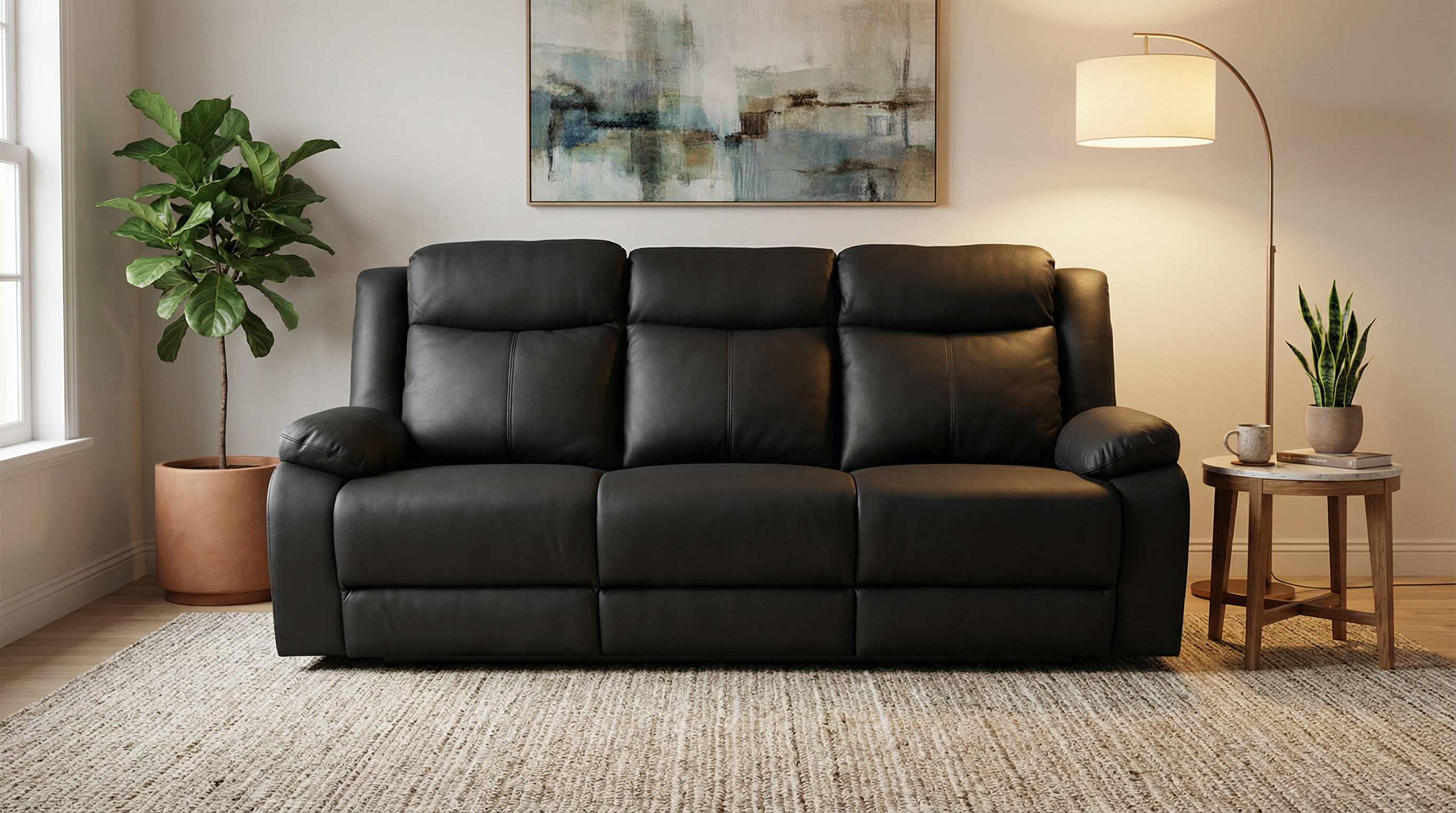 Vegas Manual Recliner Sofa
