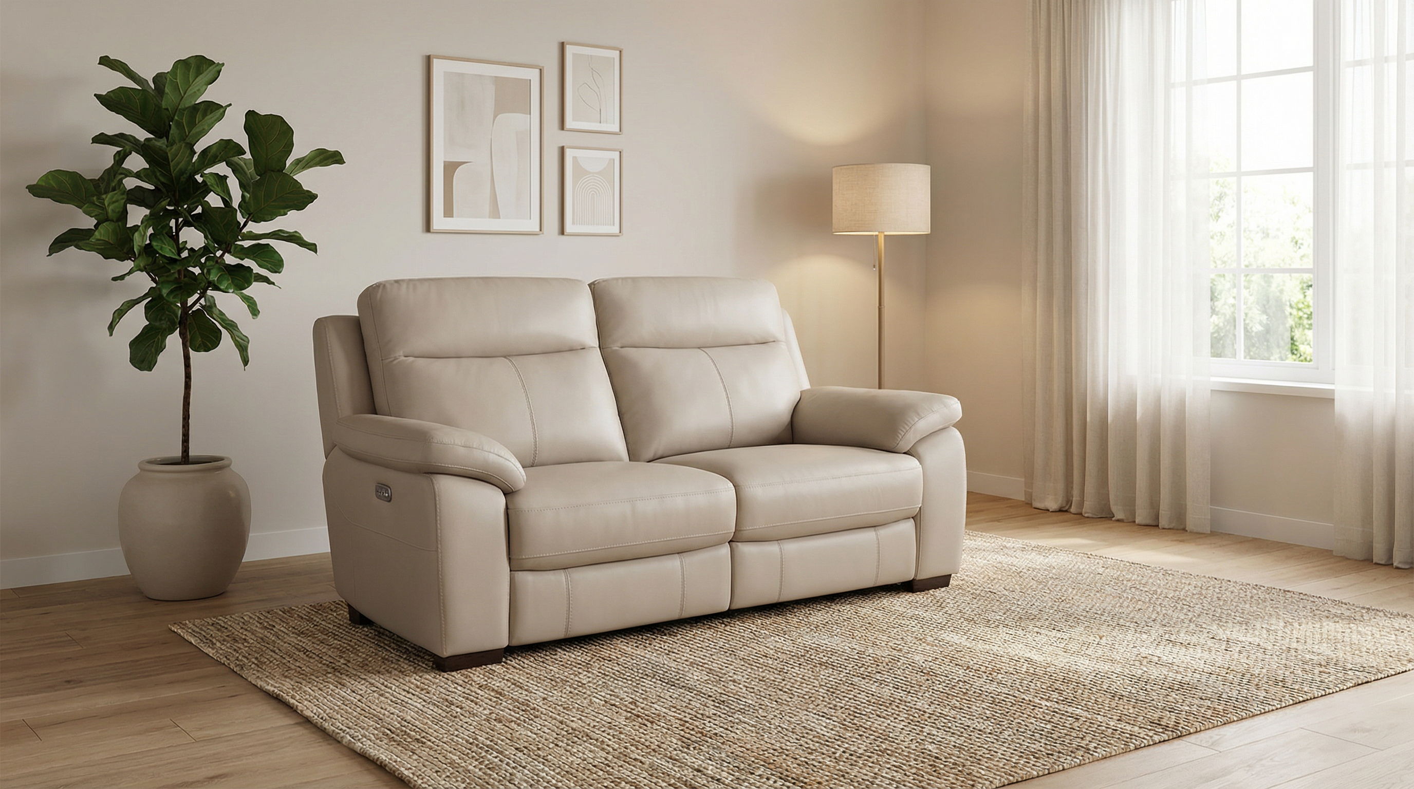 Zero Wall Electric Recliner Sofa