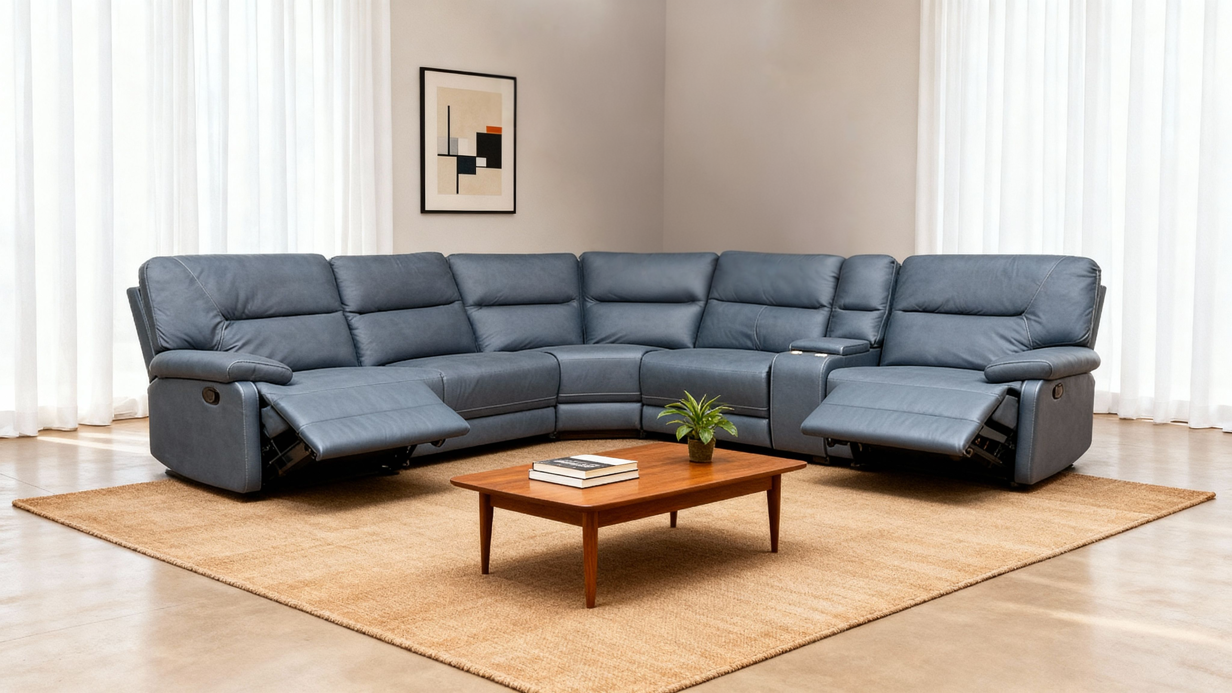 Cairo Manual Recliner Sofa