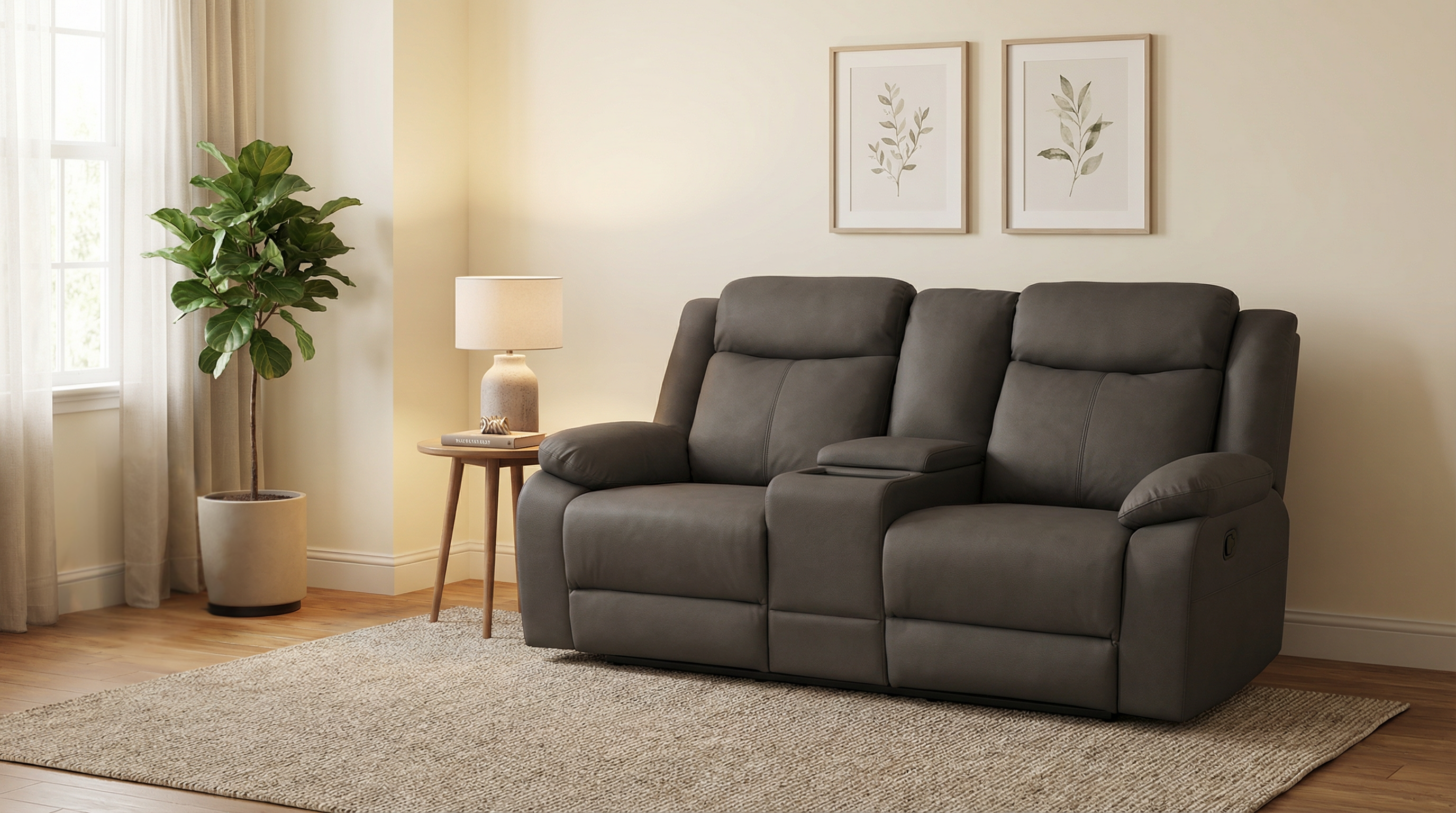 Vegas Manual Recliner Sofa