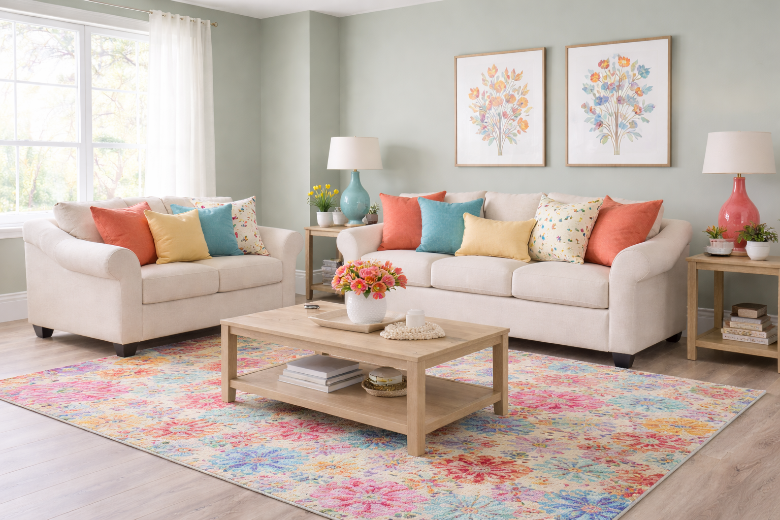 Belread Sofa Set(3+2)