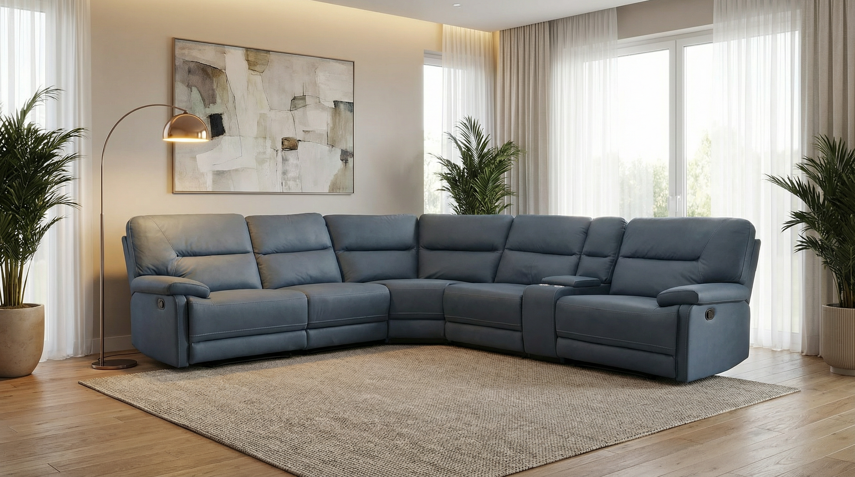 Cairo Manual Recliner Sofa