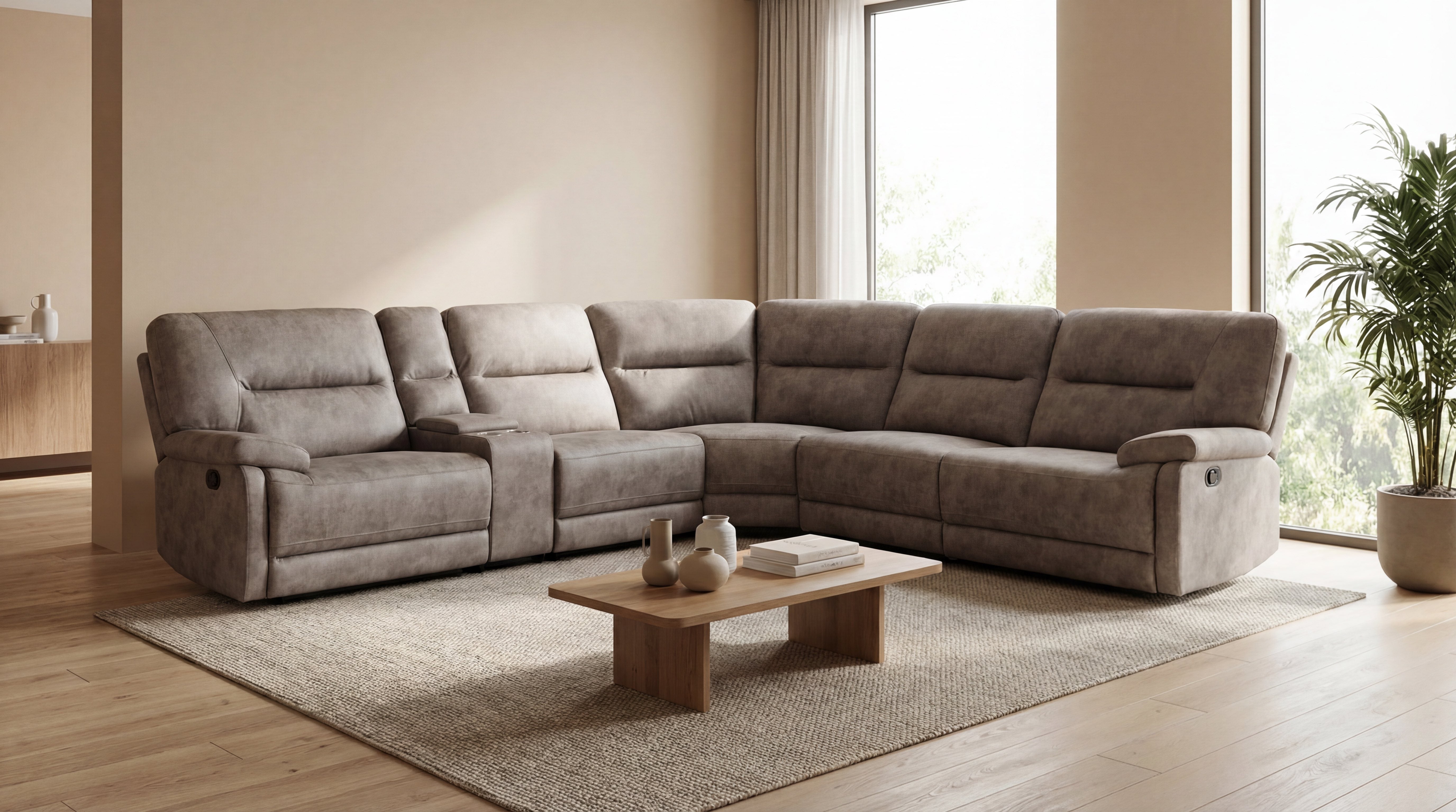 Cairo Manual Recliner Sofa