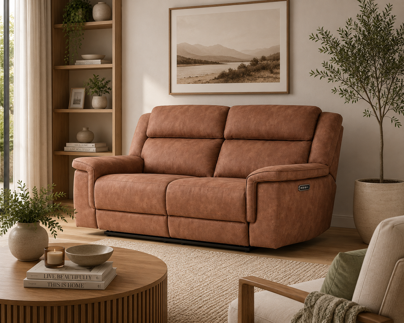 Coleman Electric Recliner Sofa