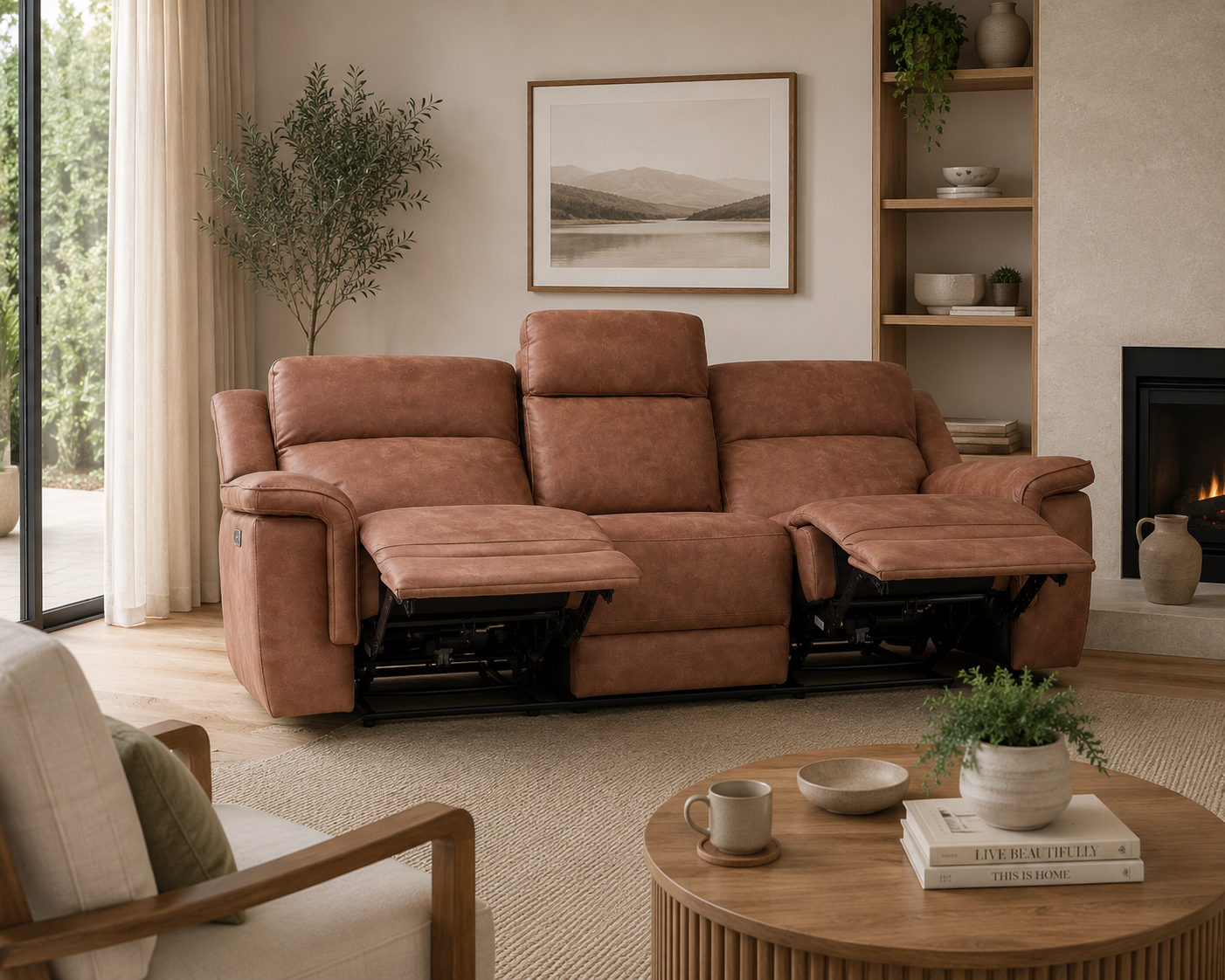 Coleman Electric Recliner Sofa