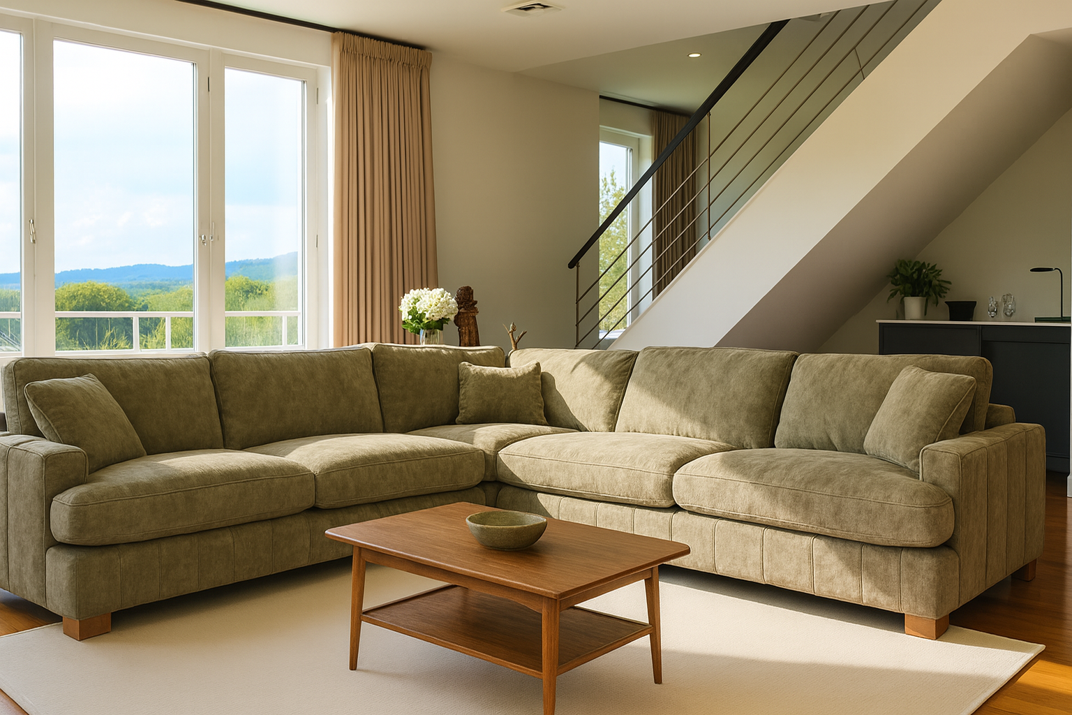 Diamond Corner Modular Sofa