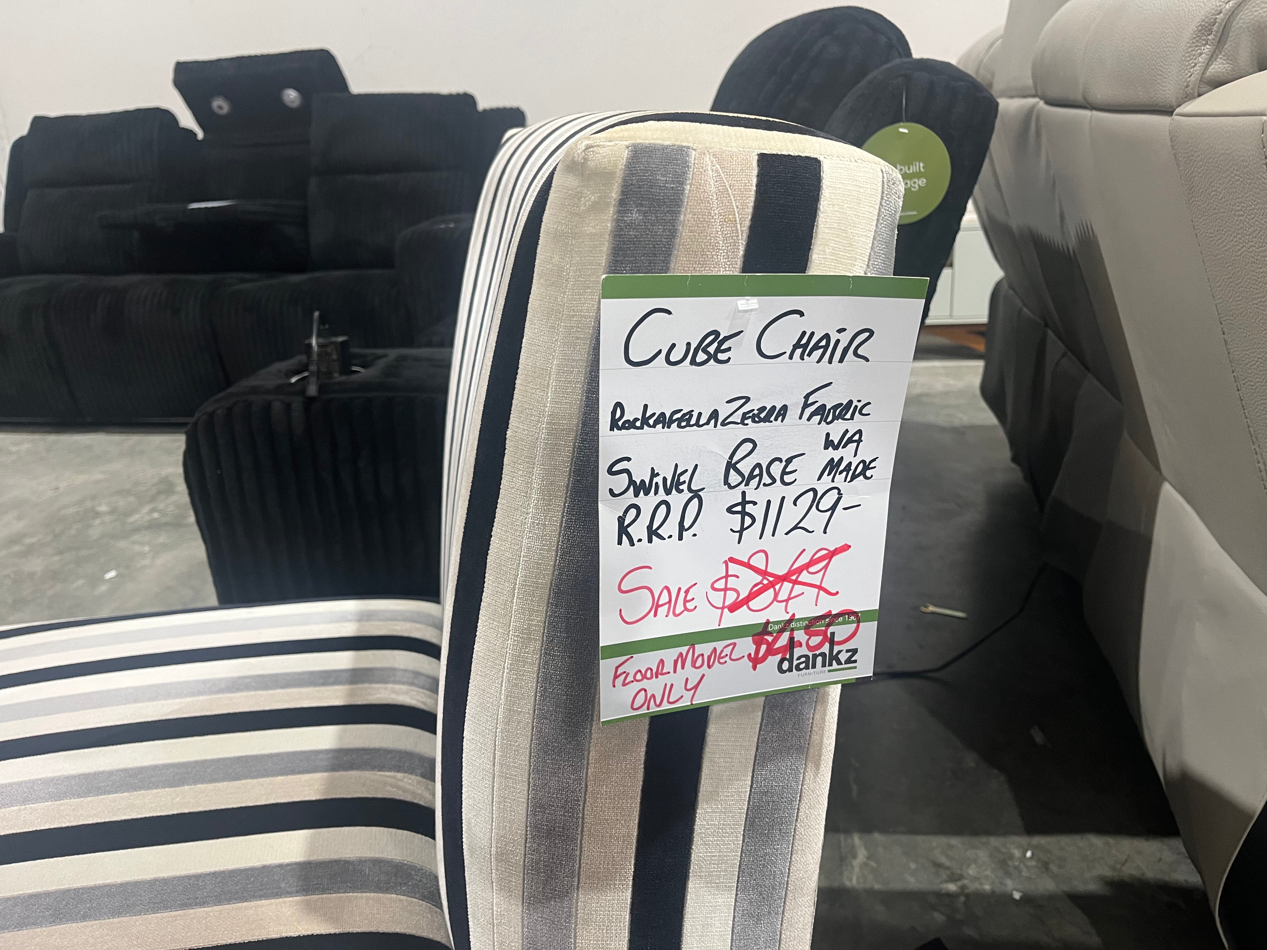Cube Swivel Chair (Port Kennedy)