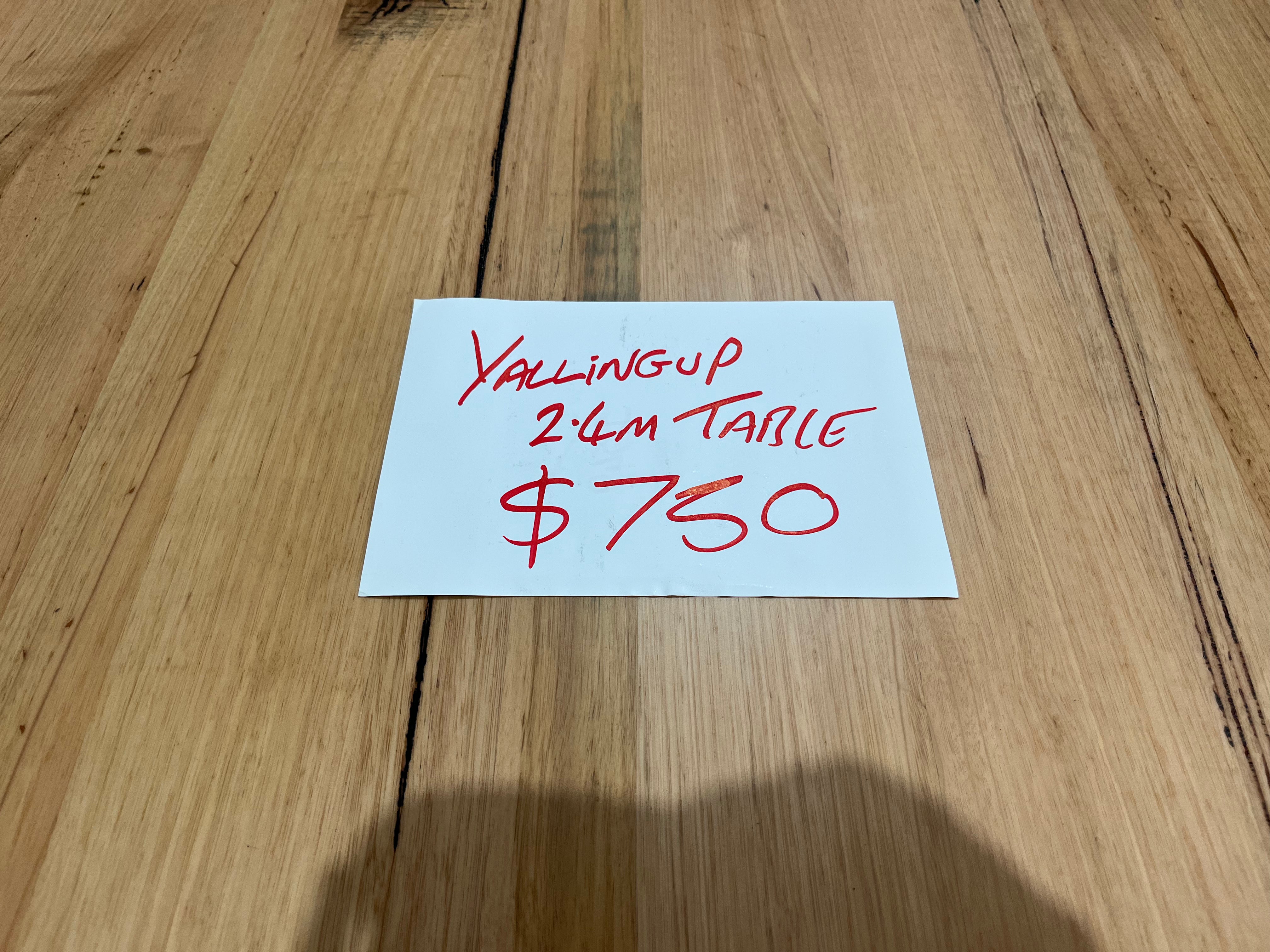 Yallingup 2.4m Dining Table (Port Kennedy)
