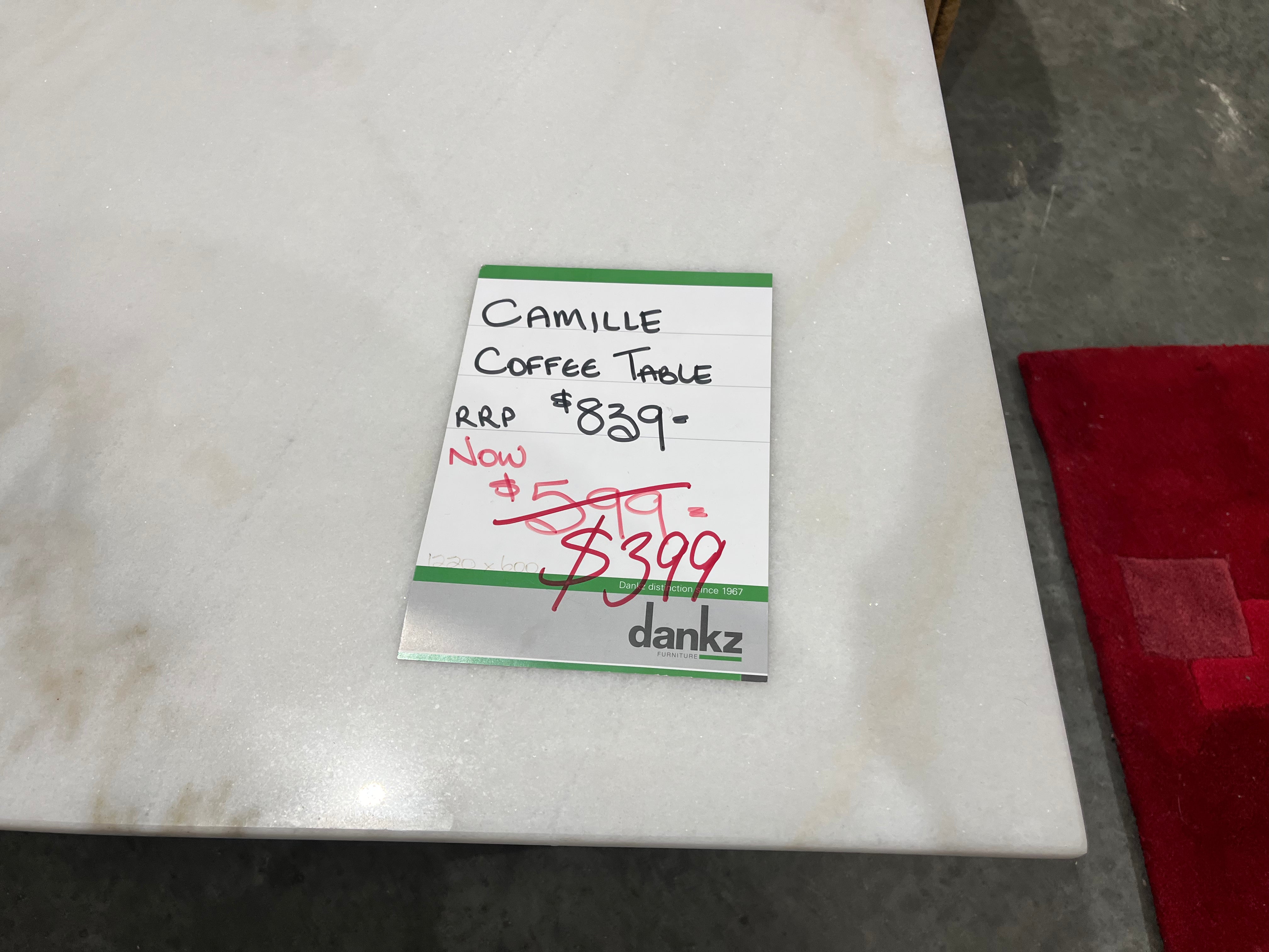 Camille Coffee Table (Port Kennedy)
