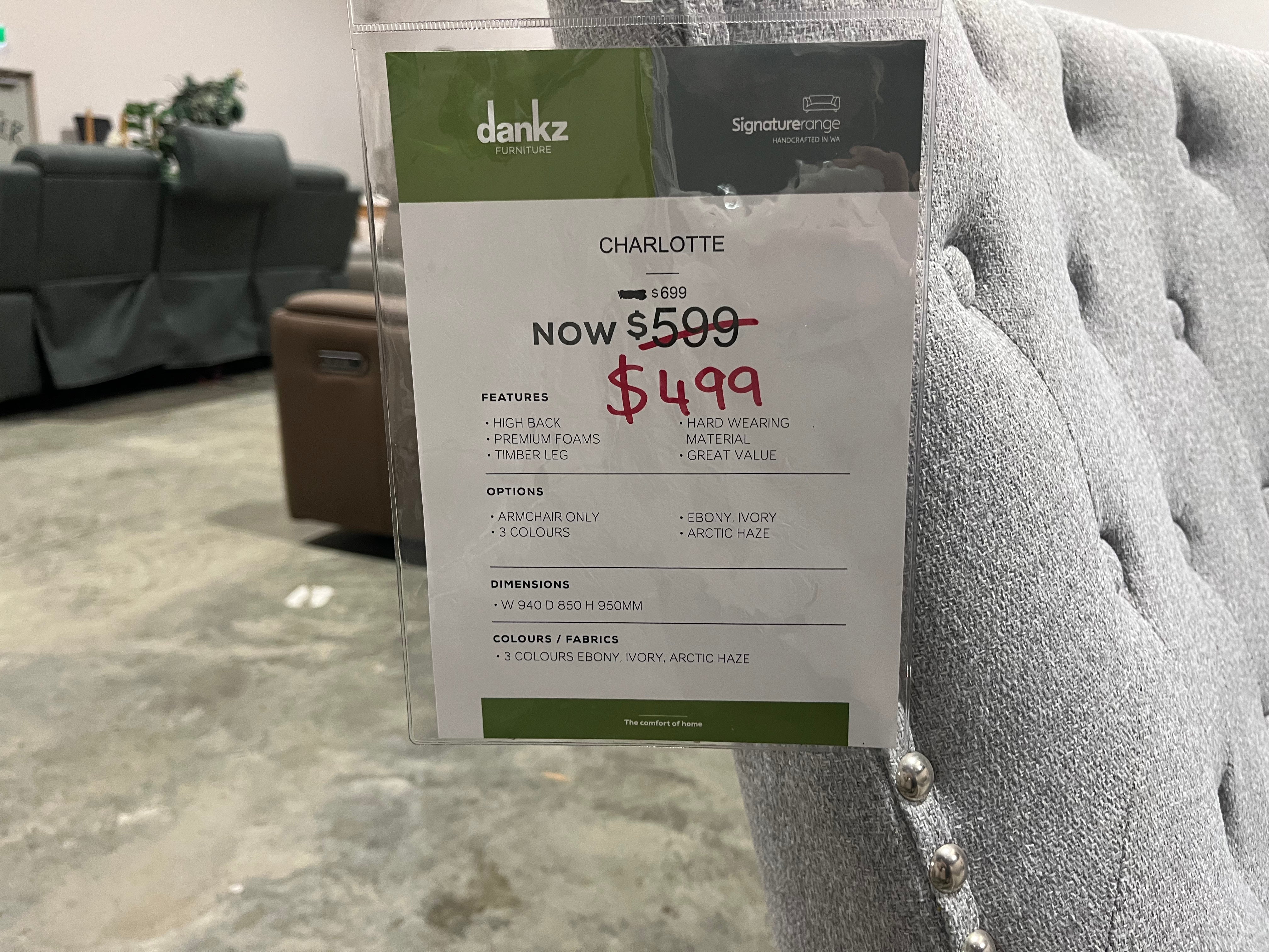Charlotte Chair (Port Kennedy)