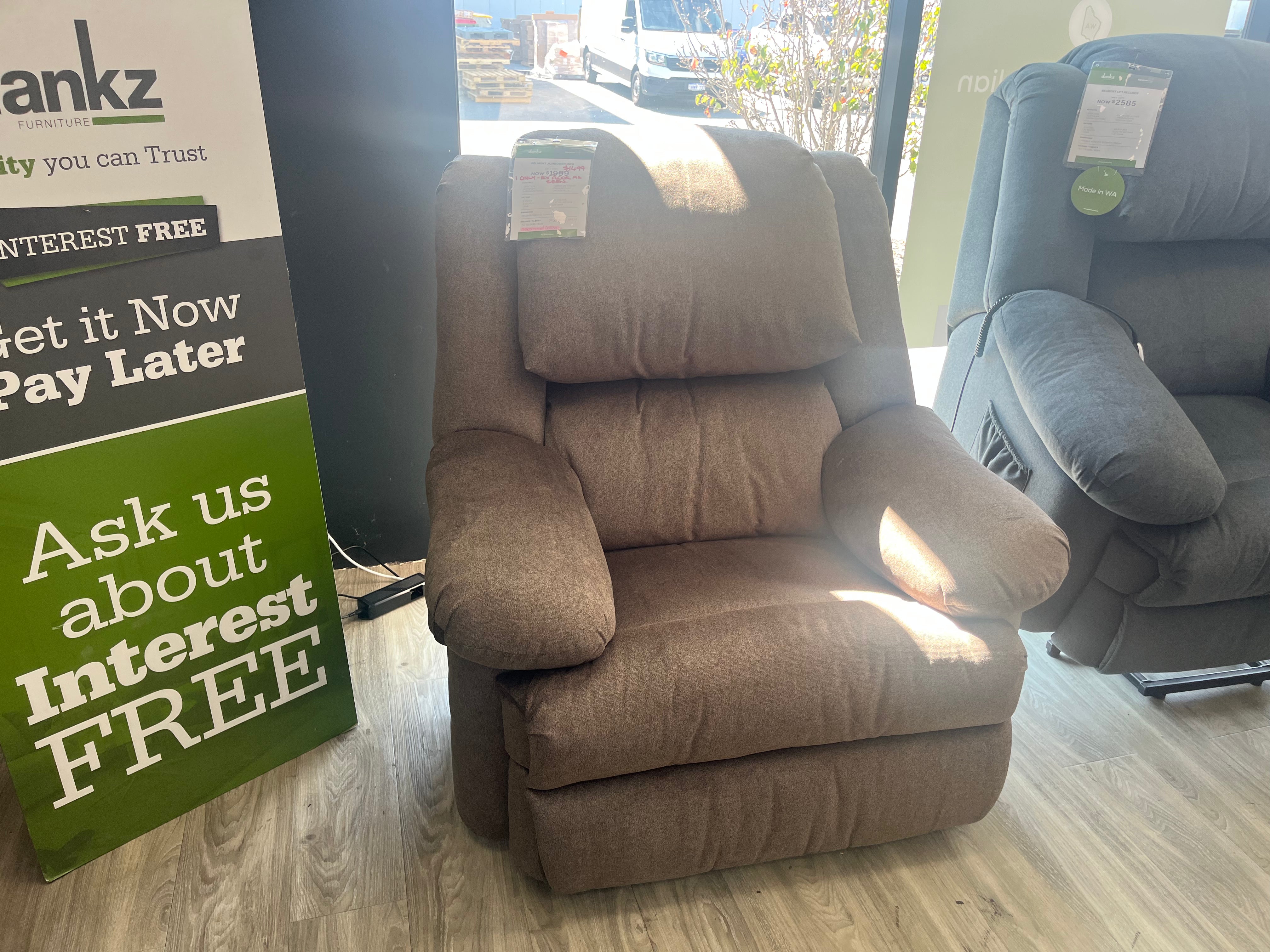 Belmont Jumbo Recliner (Joondalup)