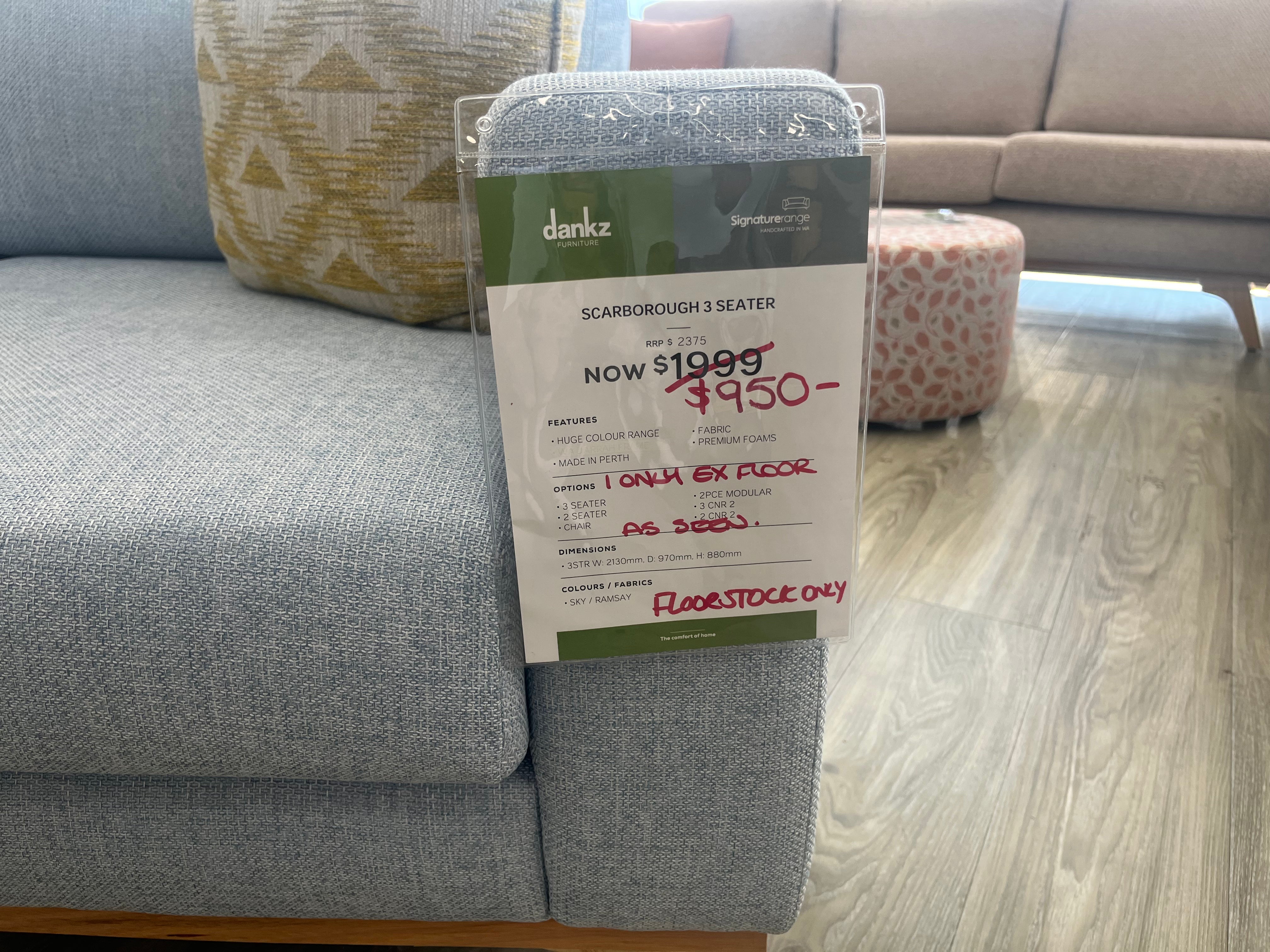 Scarborough 3 Seater (Joondalup)