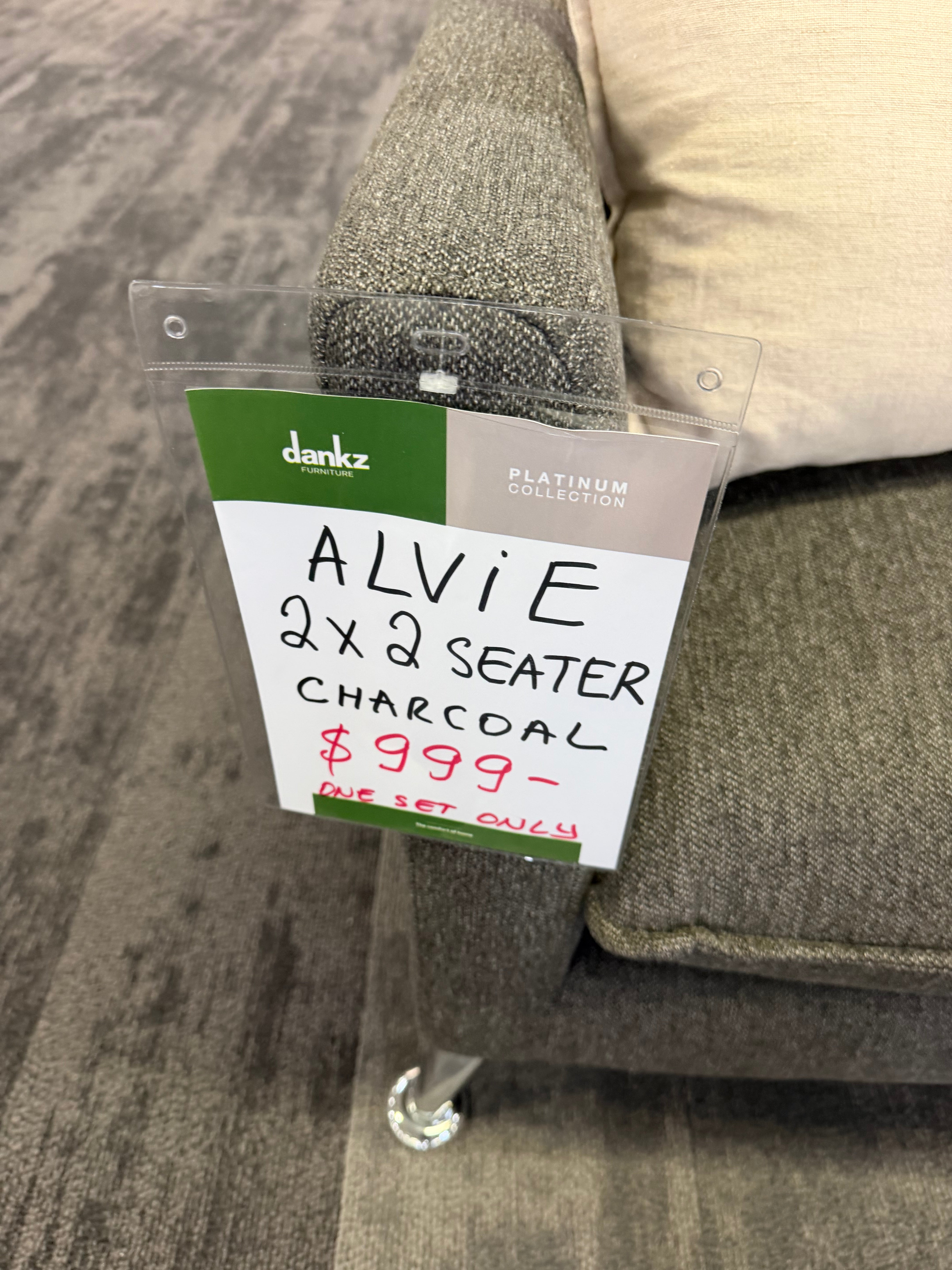 Alvie 2 x 2 Seater (Willetton)