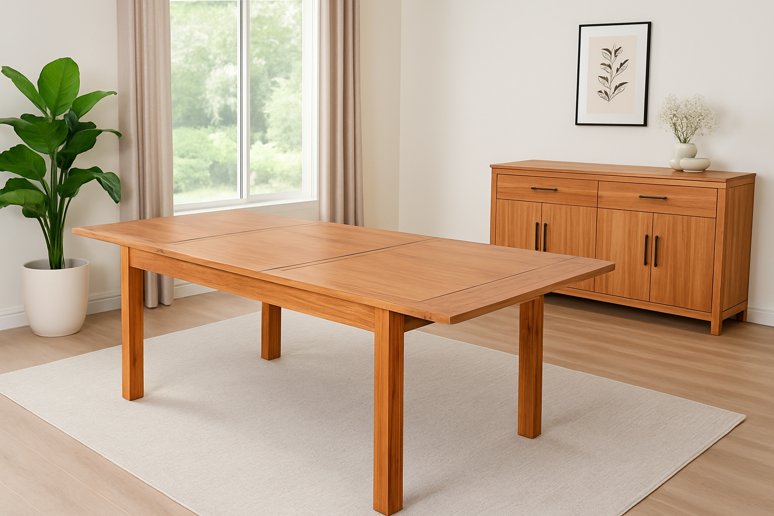 Northern Extension Dining Table