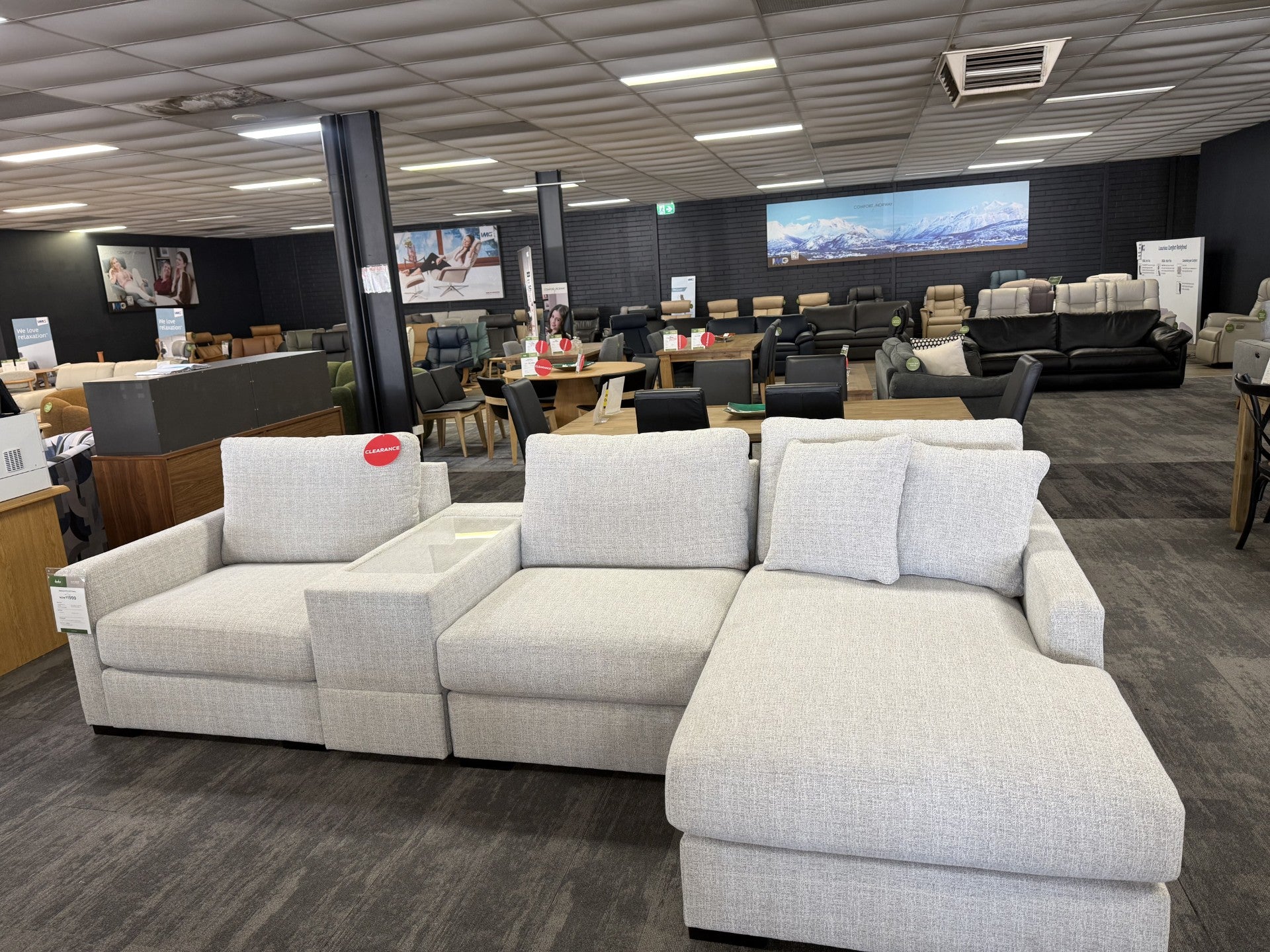 Omaha 4pce Sectional (Willetton)