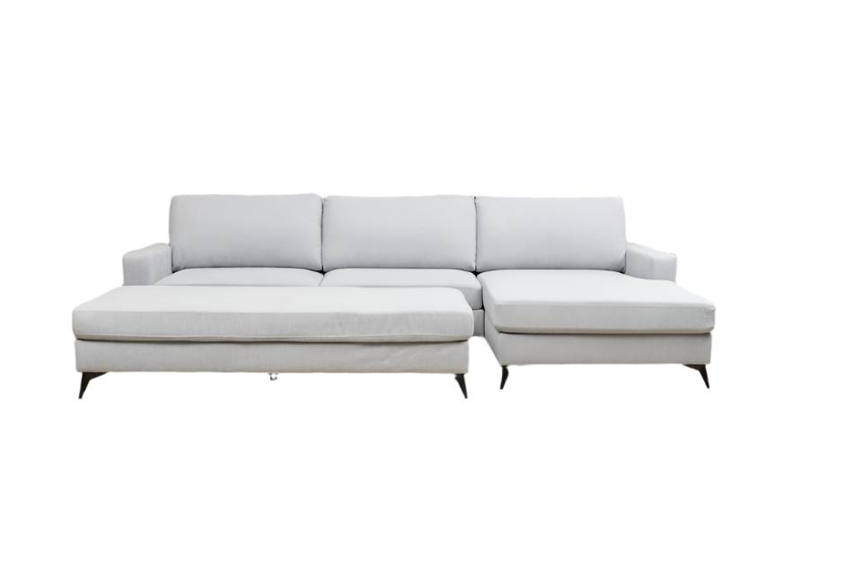 Swanbourne Chaise Sofa and Ottoman