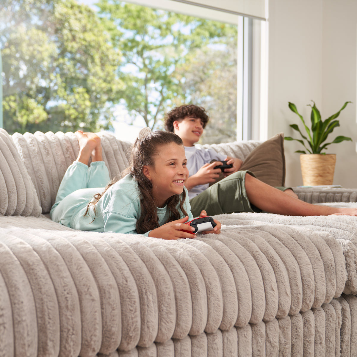 Temptation Chaise Sofa Piece seater - Main Image