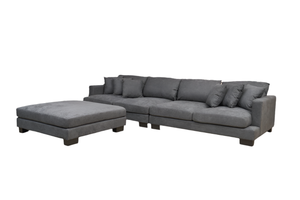 Cable Beach Sofa 4 Seater & Ottoman