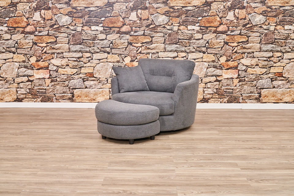 GL11569 Chair & Footstool