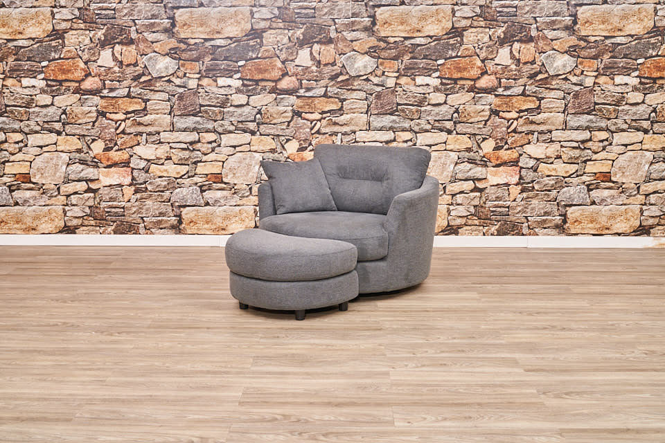 GL11569 Chair & Footstool