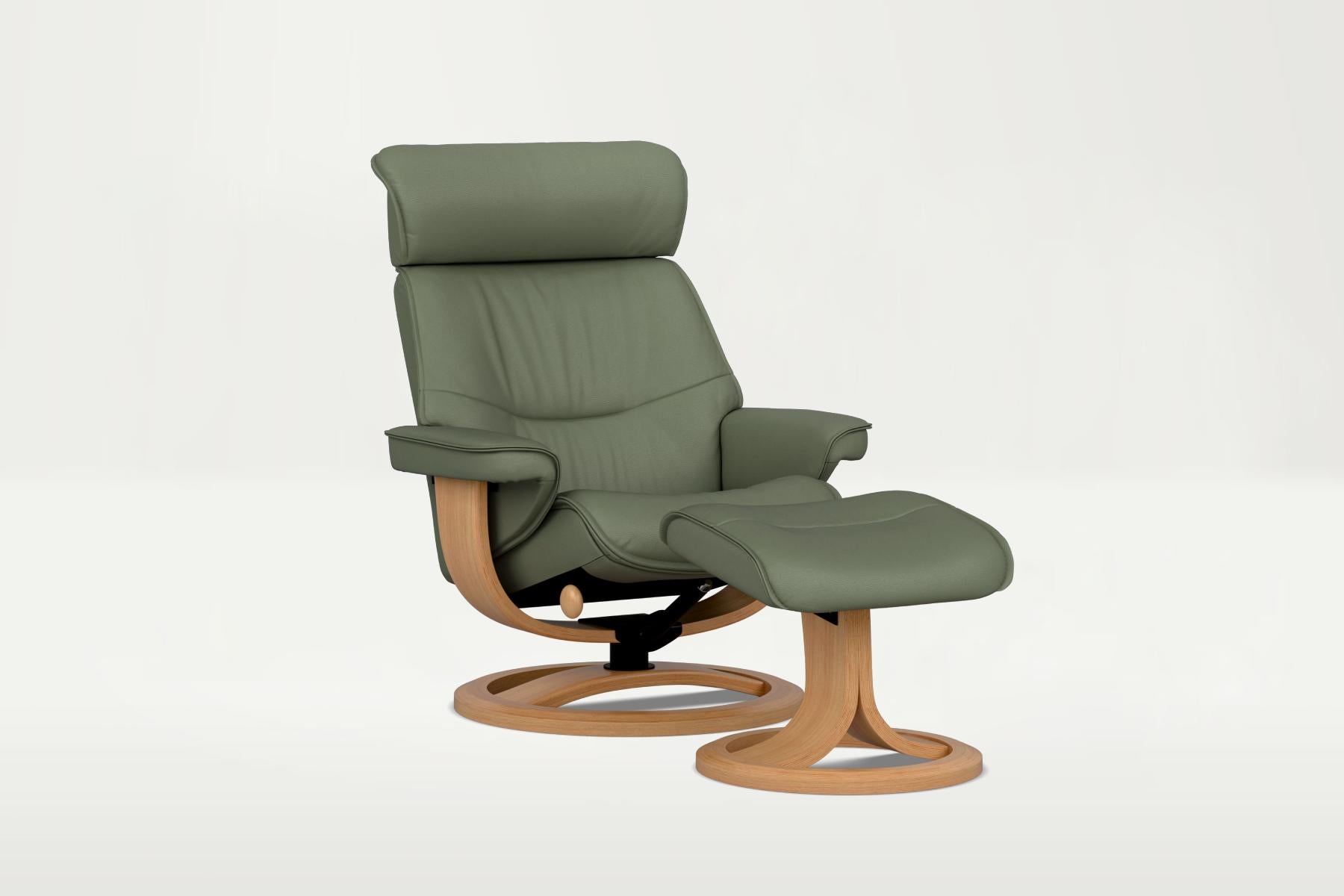 IMG Nordic 93L Recliner & Stool